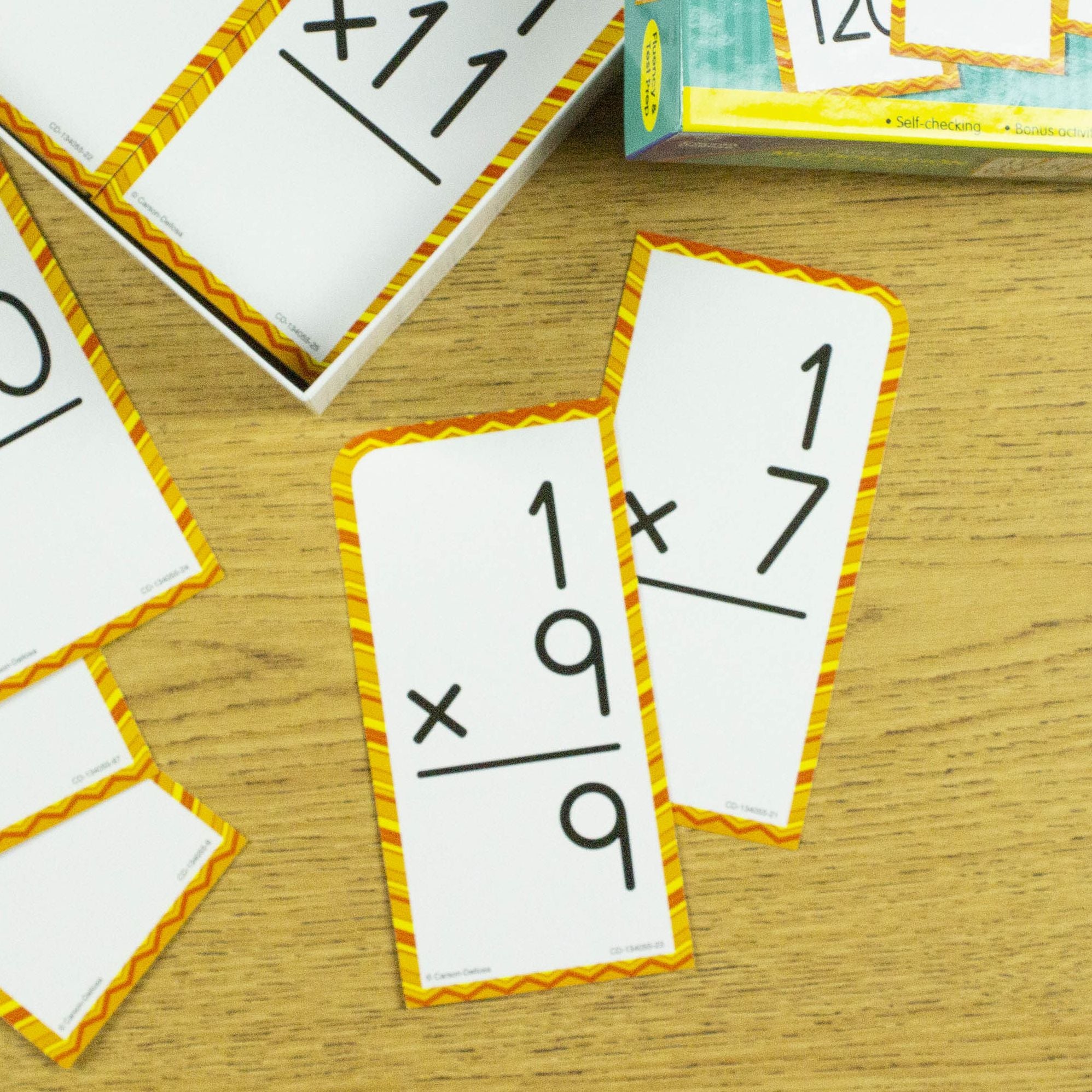 Multiplication All Facts through 12 Flash Cards