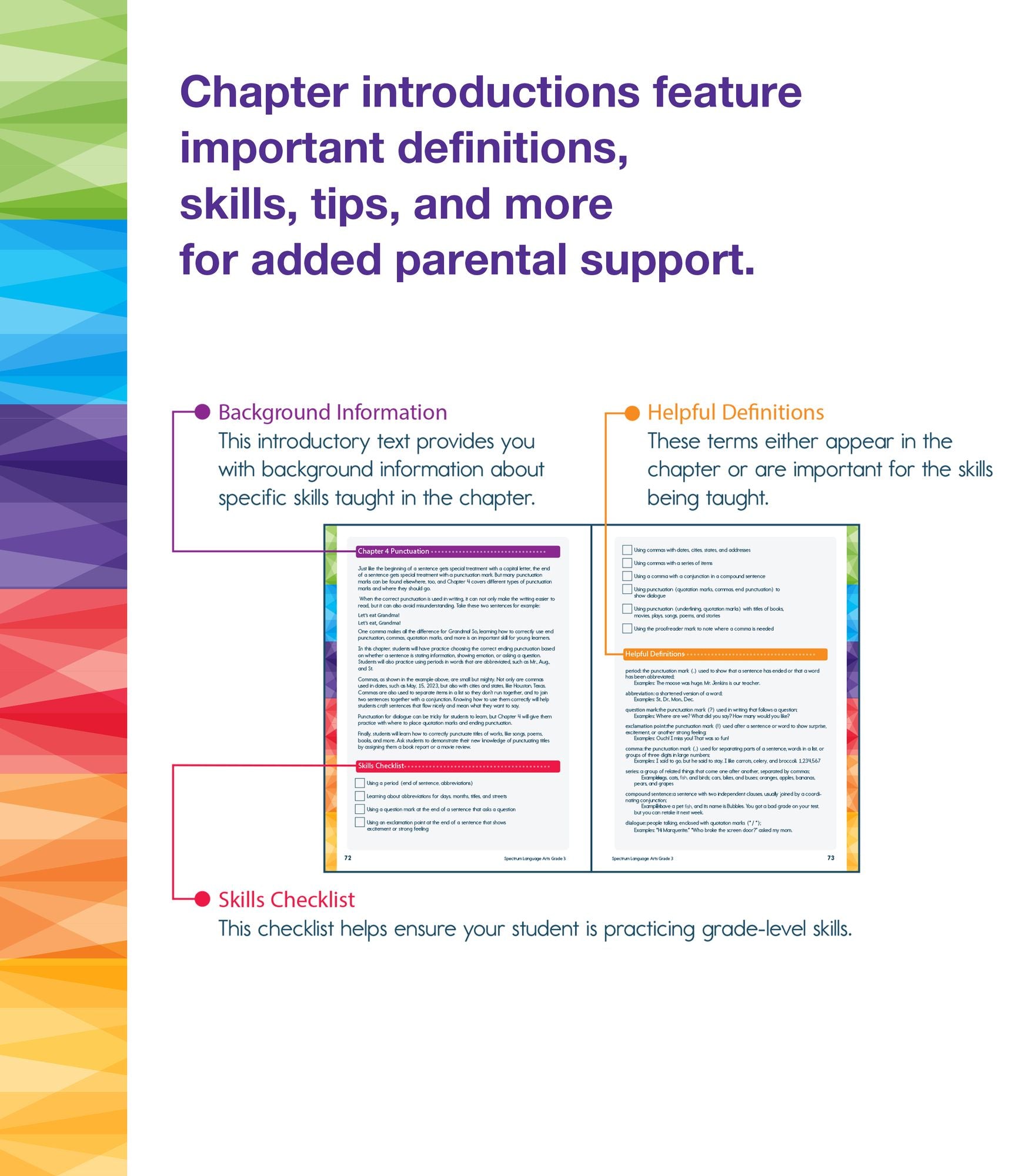 Spectrum Language Arts Workbook, Grade 3