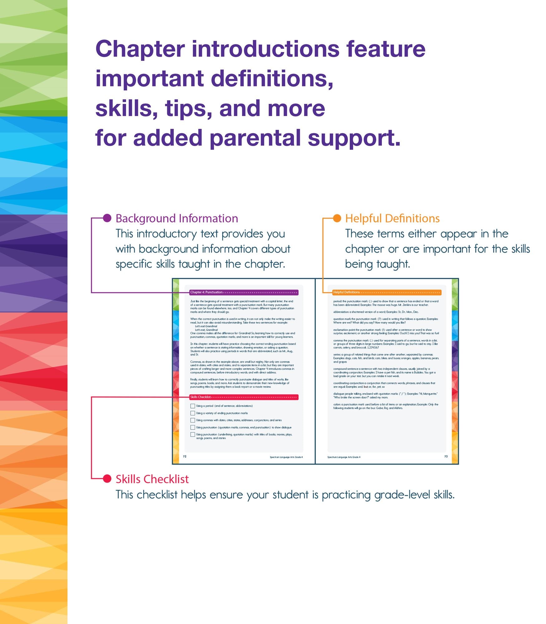 Spectrum Language Arts Workbook, Grade 8