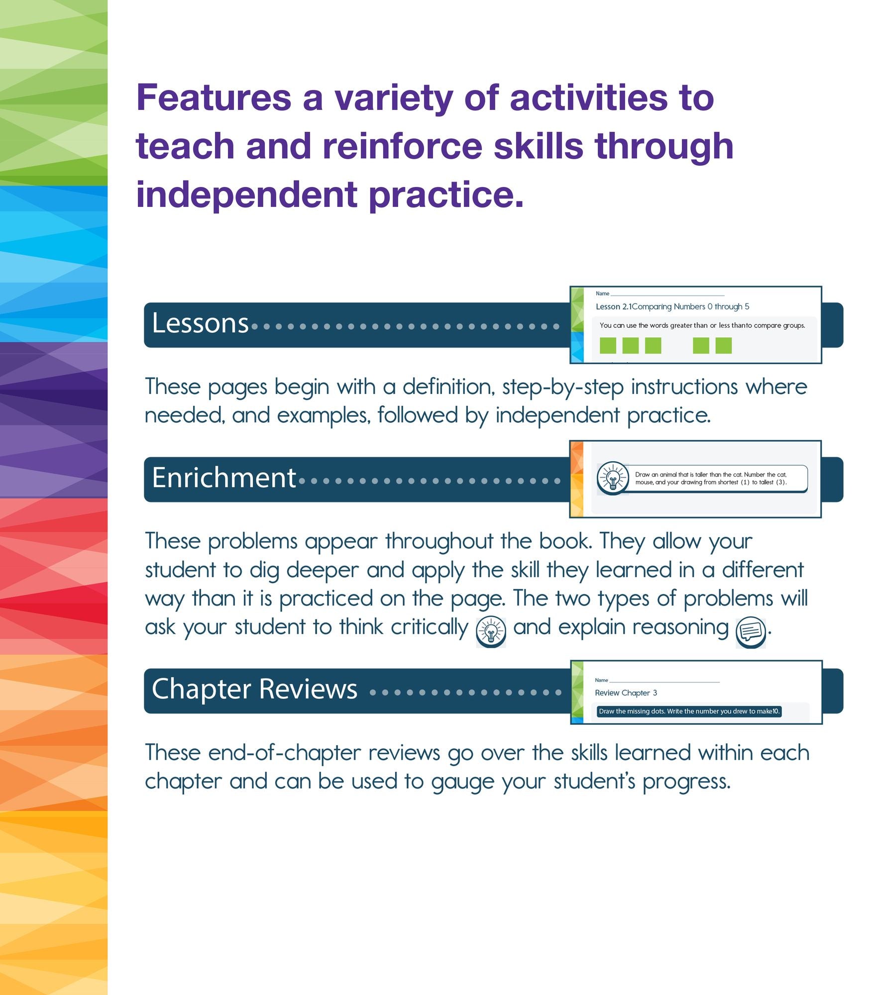 Spectrum Math Workbook, Grade K