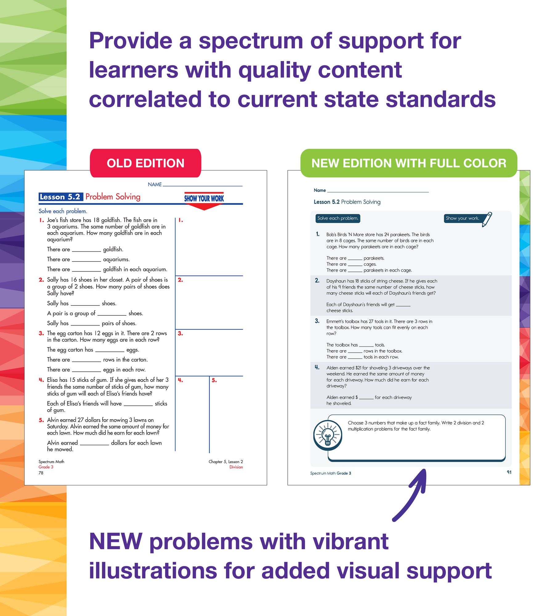 Spectrum Math Workbook, Grade 3