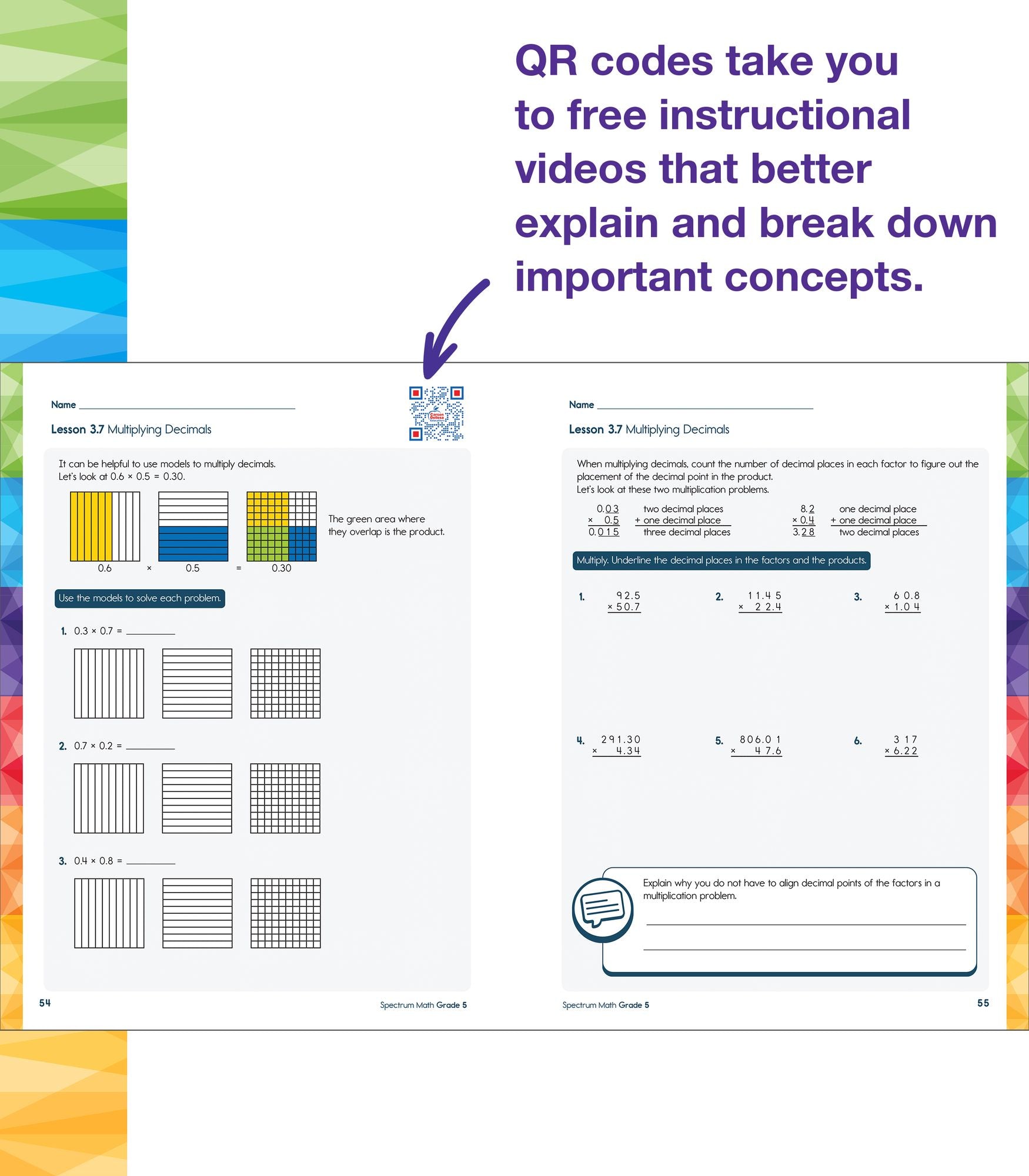 Spectrum Math Workbook, Grade 5
