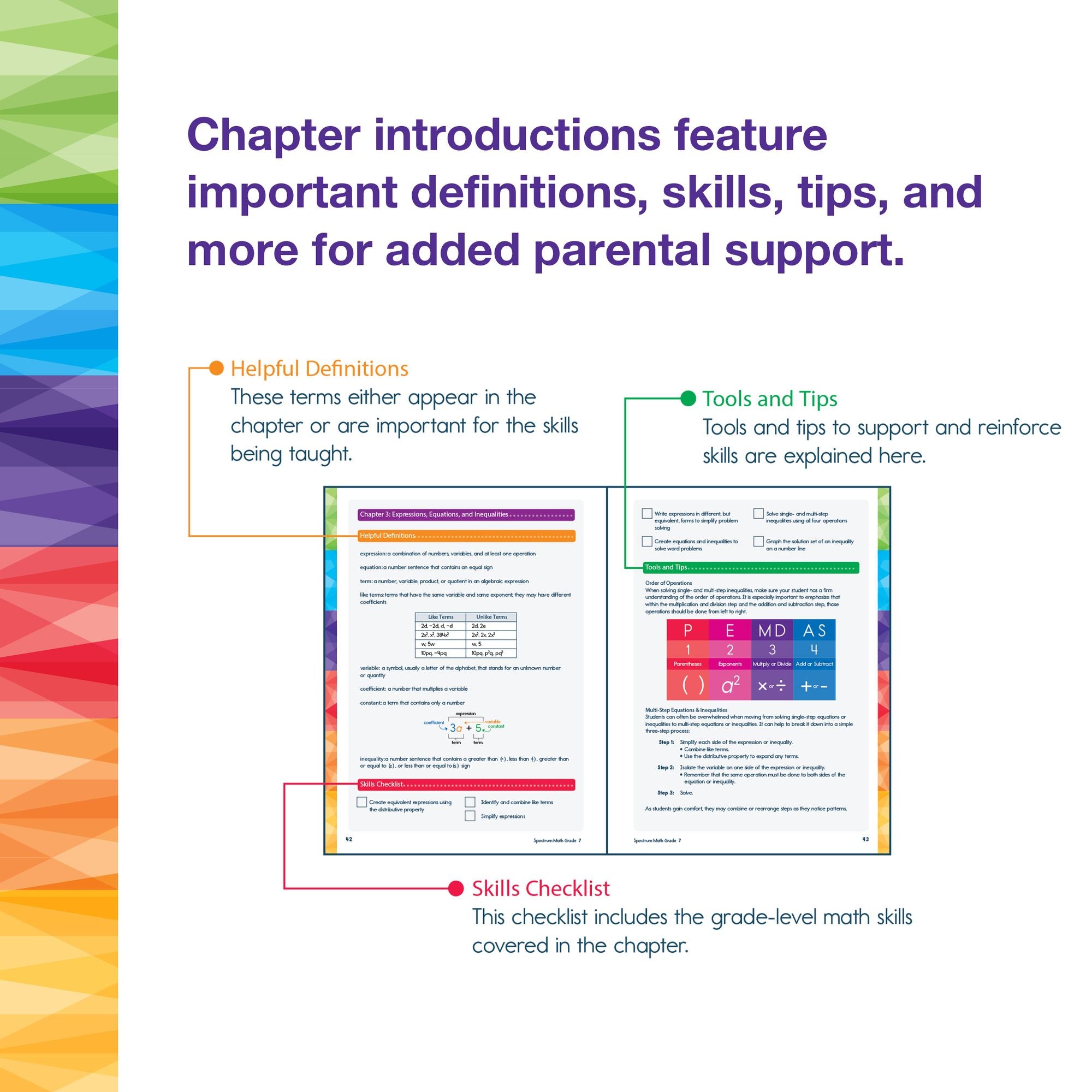Spectrum Math Workbook, Grade 7