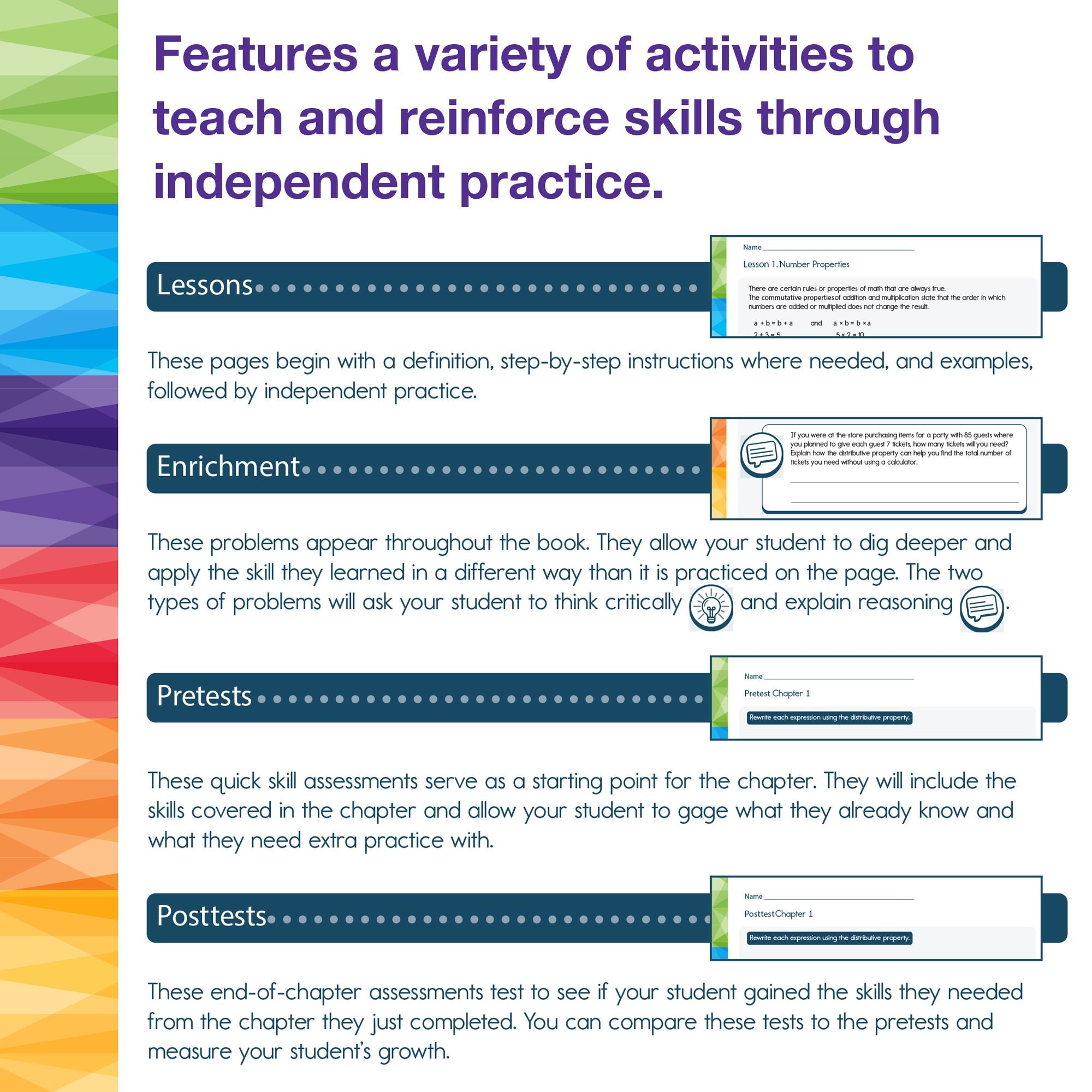 Spectrum Math Workbook, Grade 8