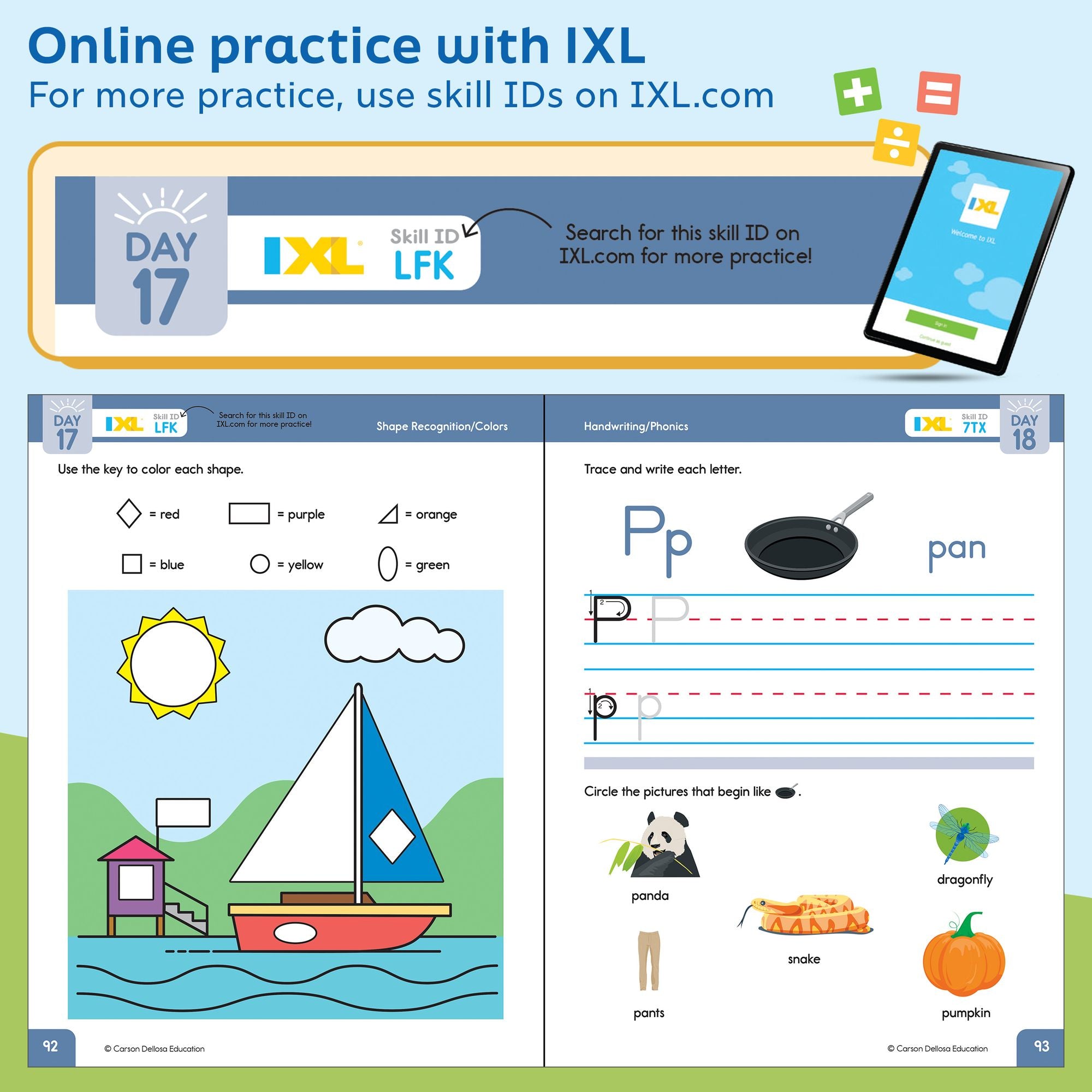 Summer Bridge Activities, Grades PK - K