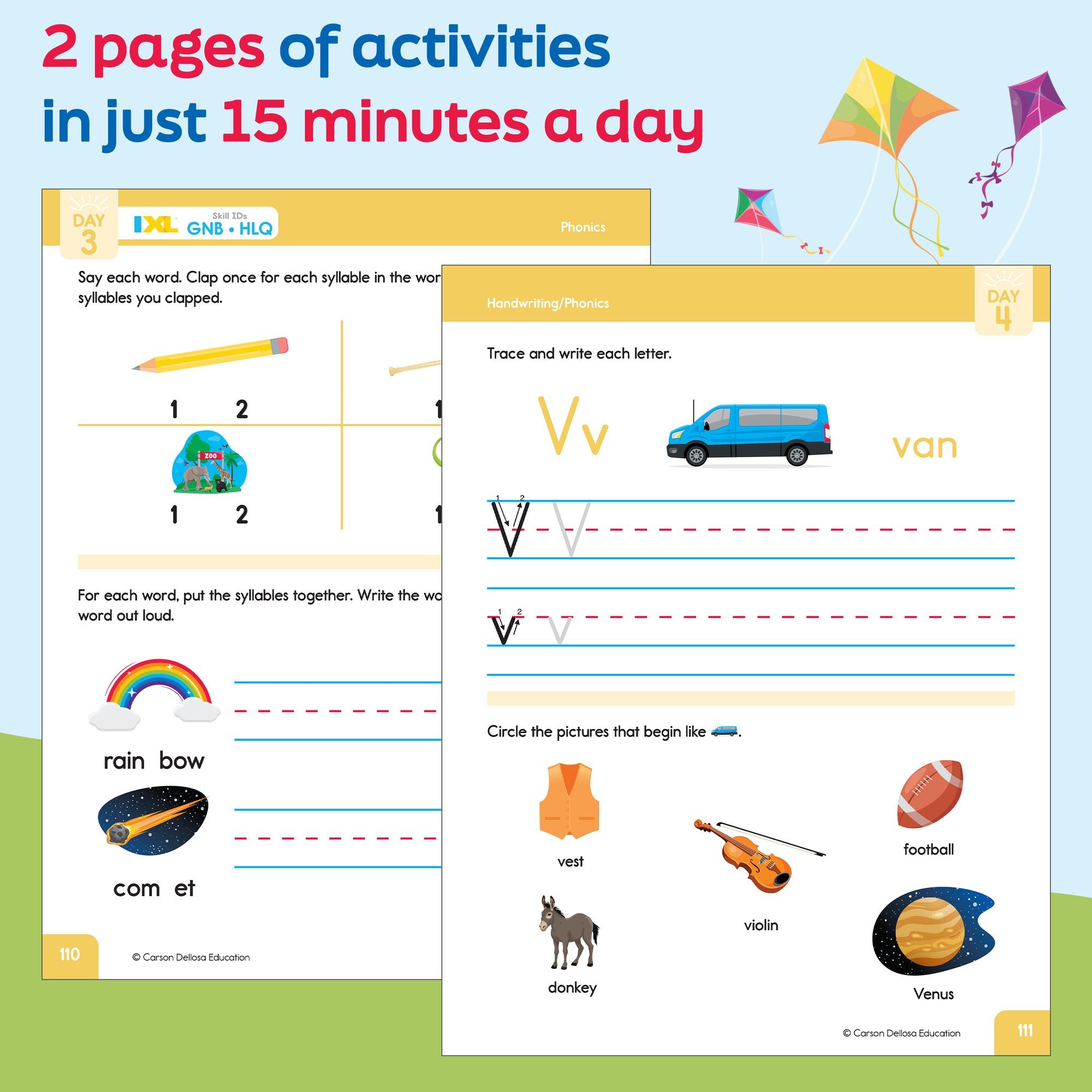 Summer Bridge Activities, Grades PK - K
