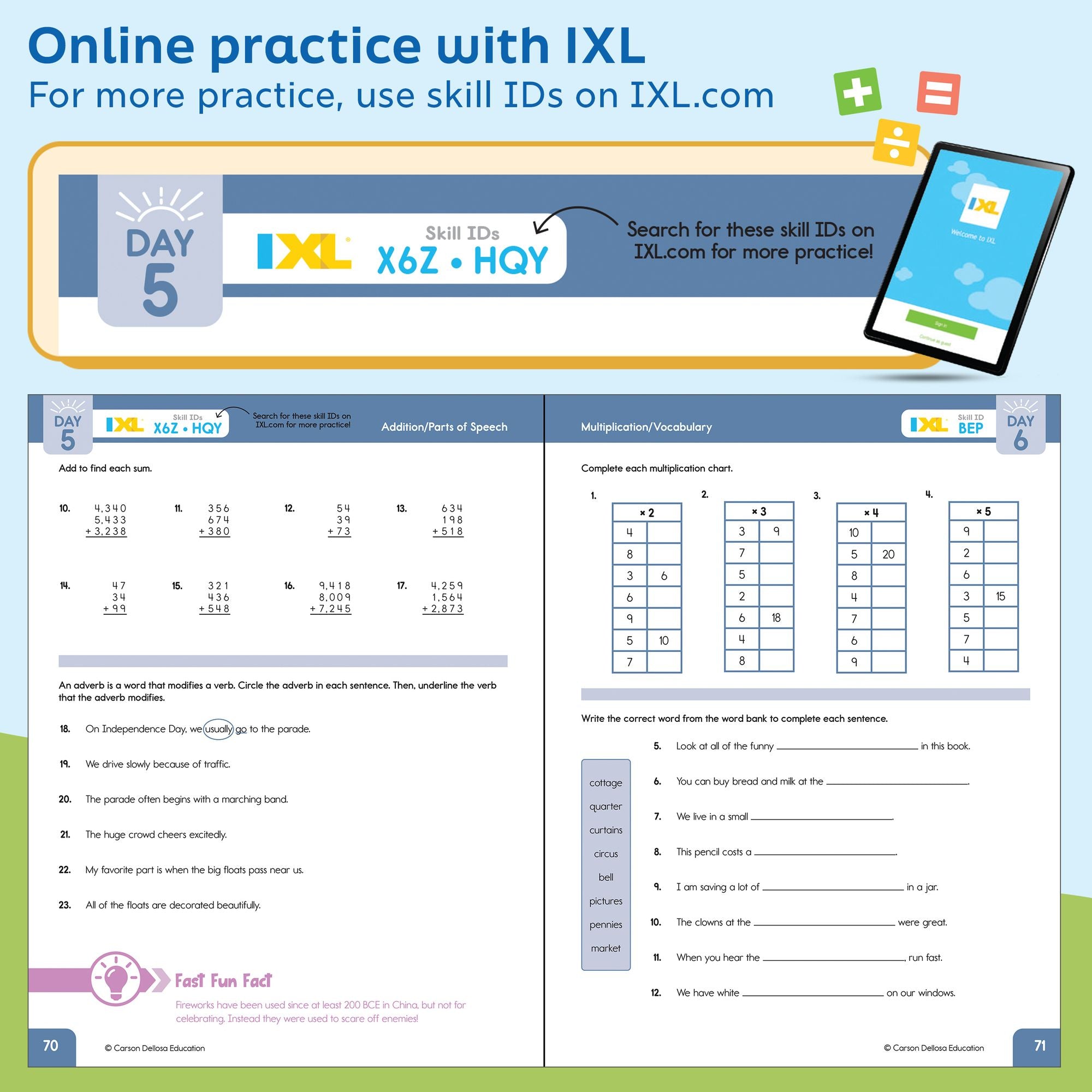 Summer Bridge Activities, Grades 3 - 4