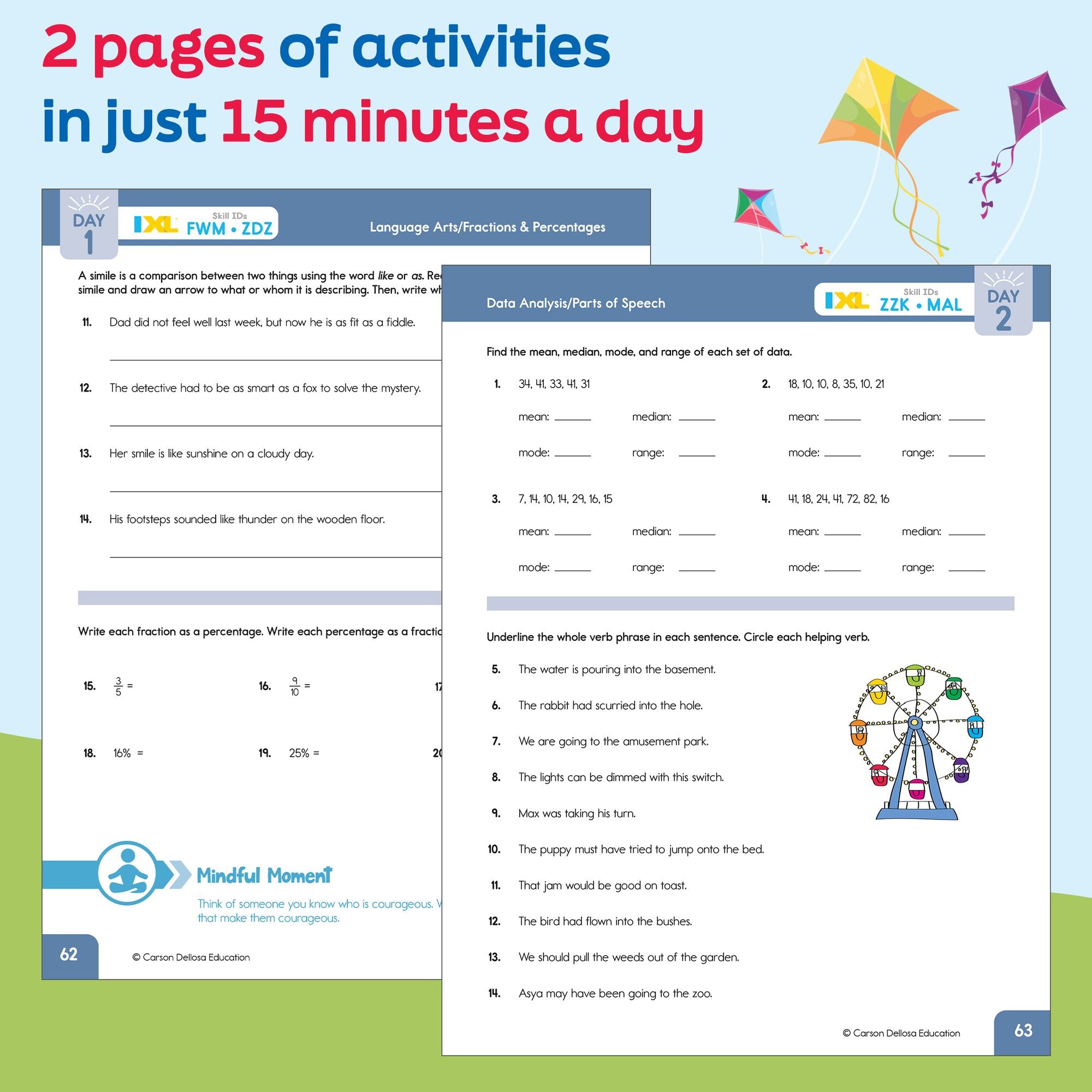 Summer Bridge Activities, Grades 6 - 7