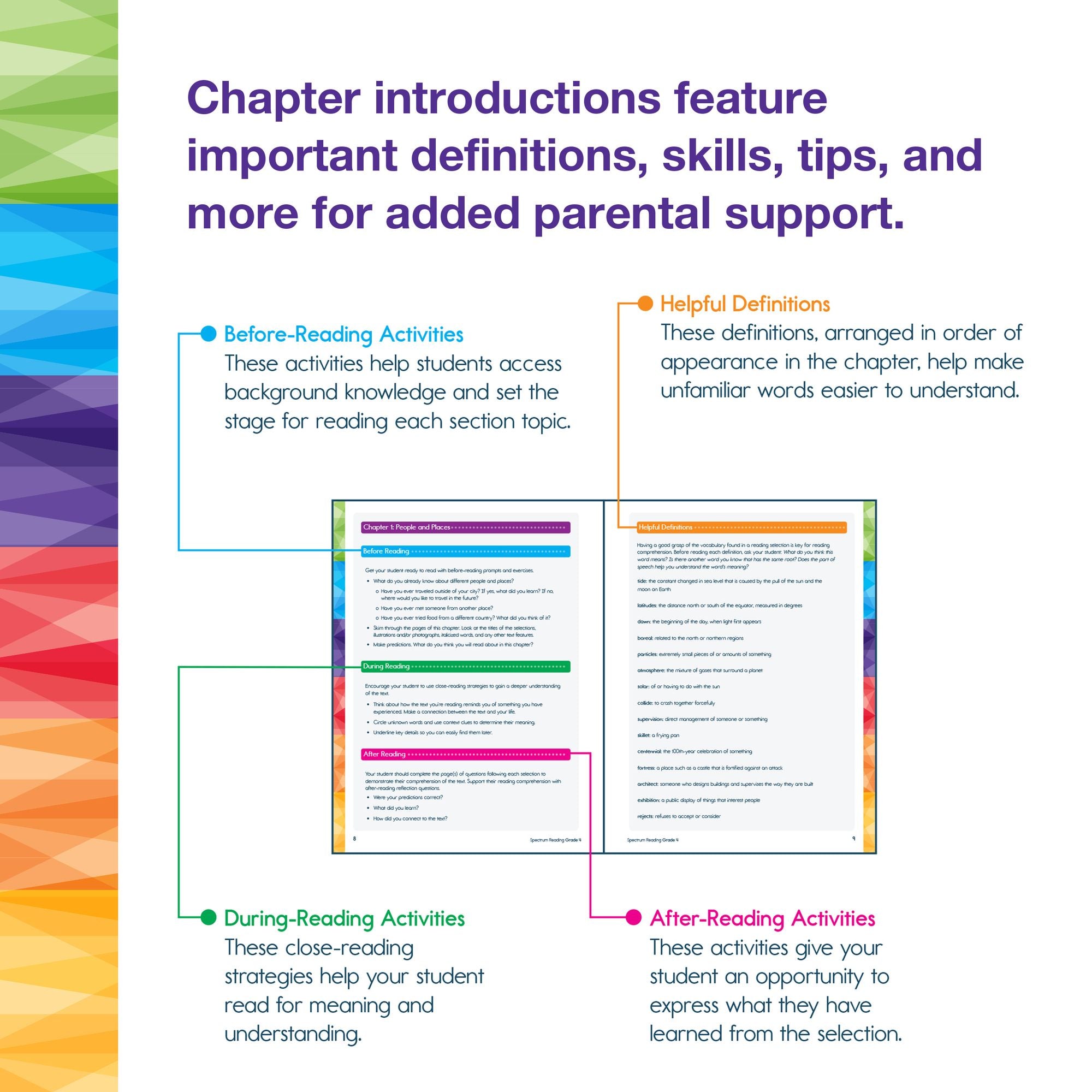 Spectrum Reading Workbook, Grade 4