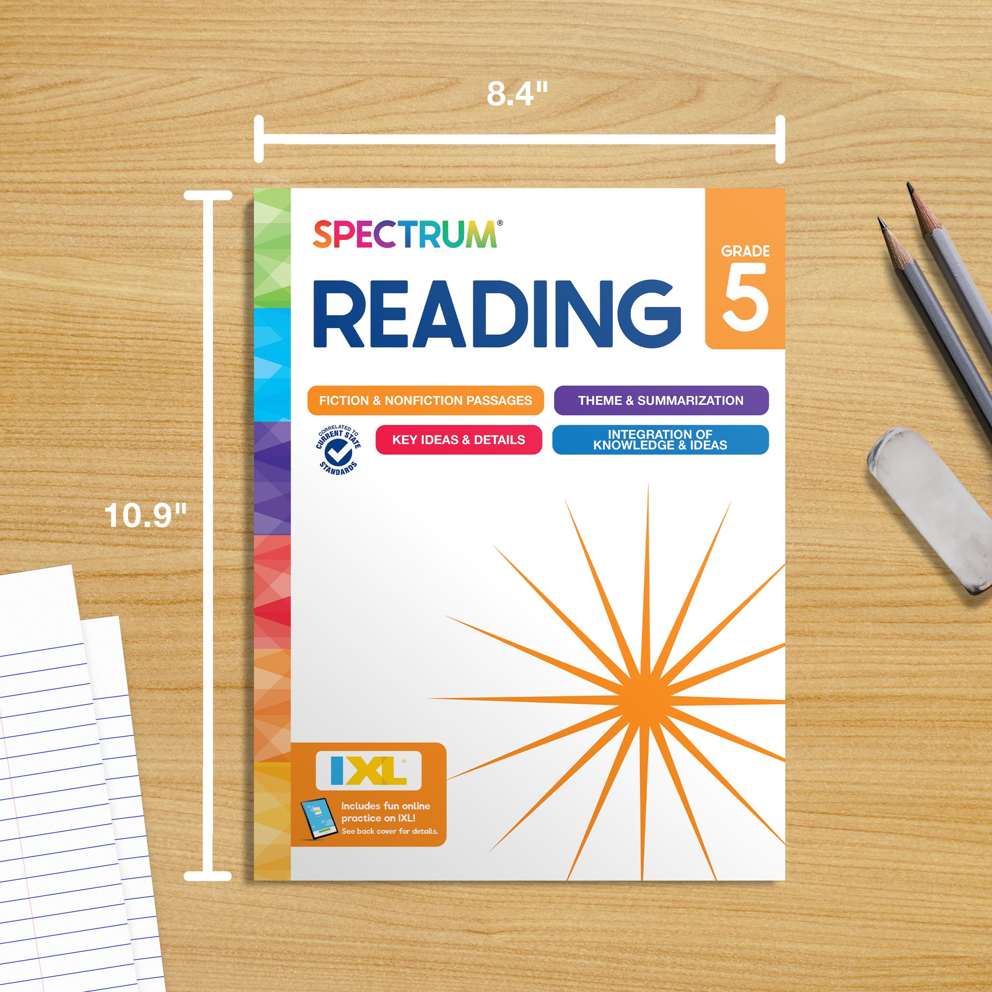 Spectrum Reading Workbook, Grade 5