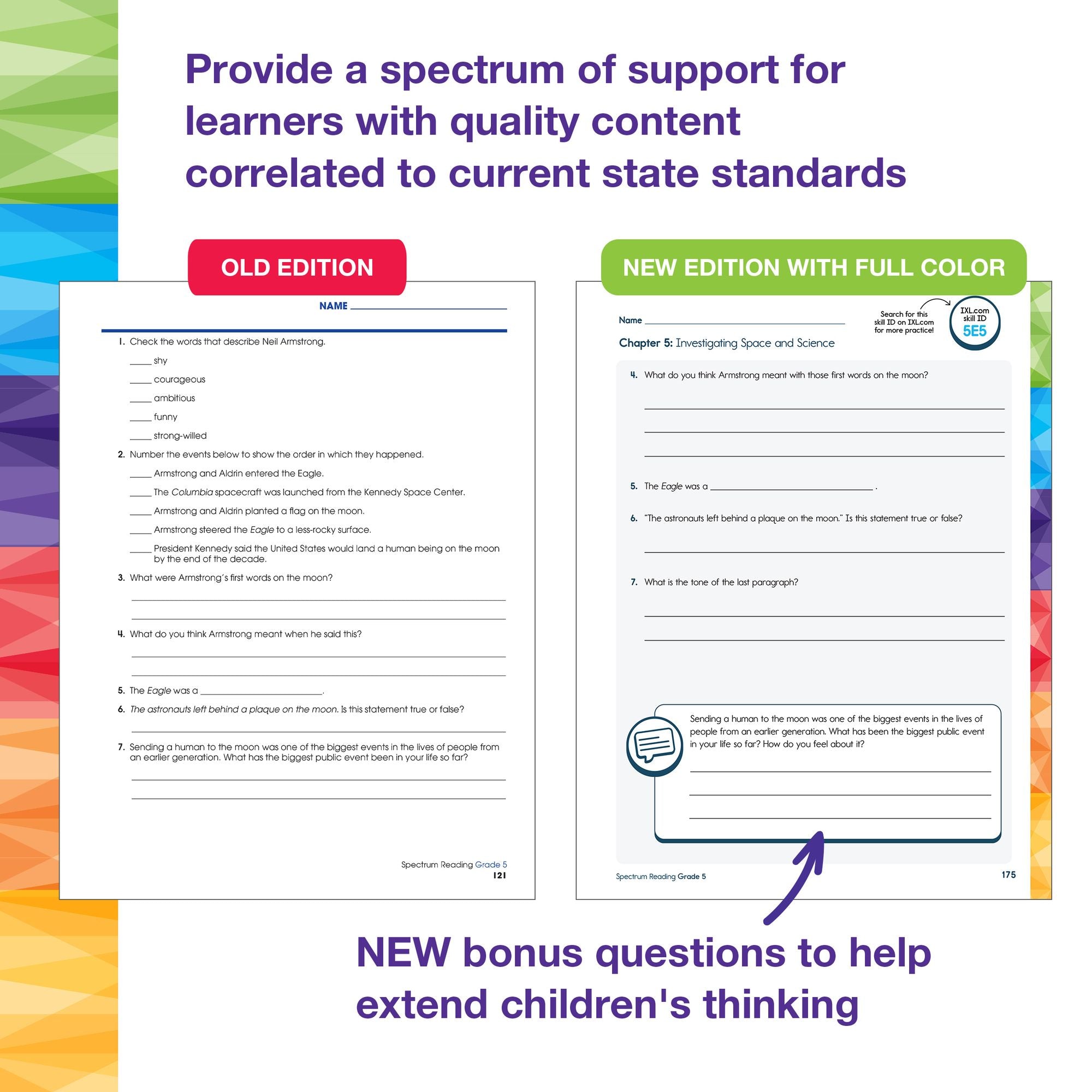 Spectrum Reading Workbook, Grade 5