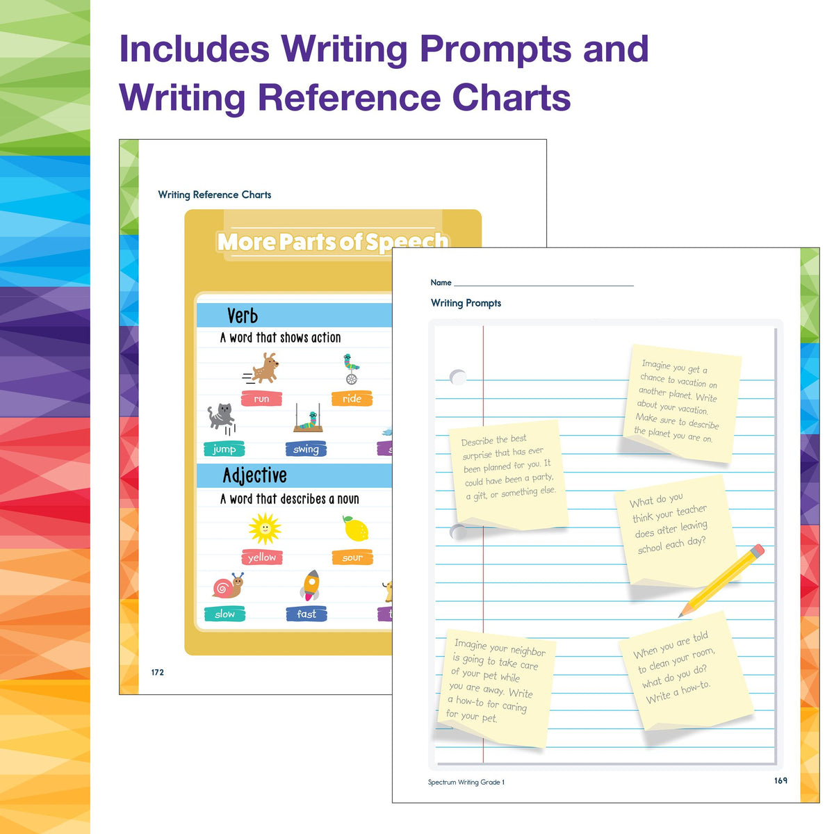 Spectrum Writing Workbook, Grade 1