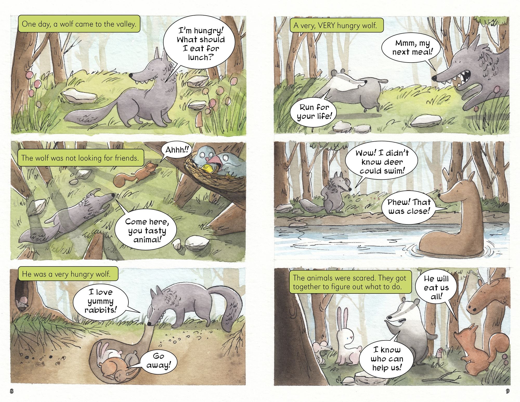 The Clever Rabbit: An Iranian Graphic Folktale