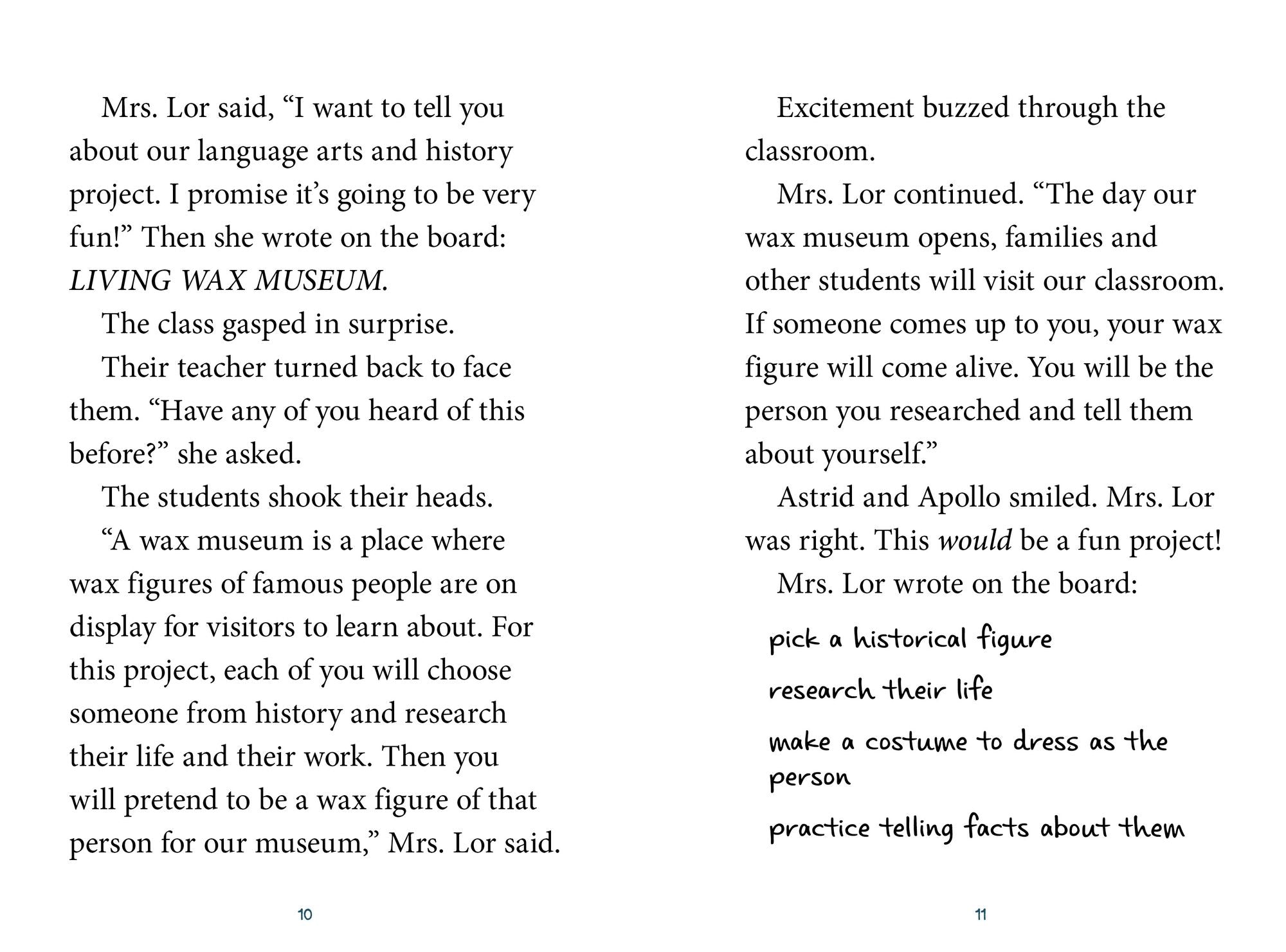 Astrid and Apollo and the Wonderful Wax Museum