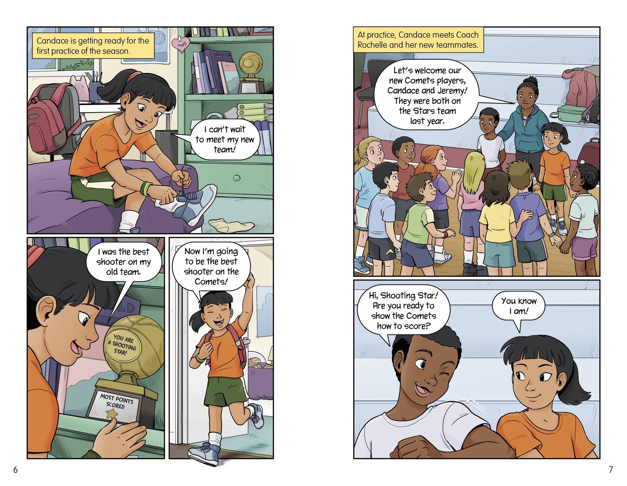 The Lousy Layup: A Basketball Graphic Novel