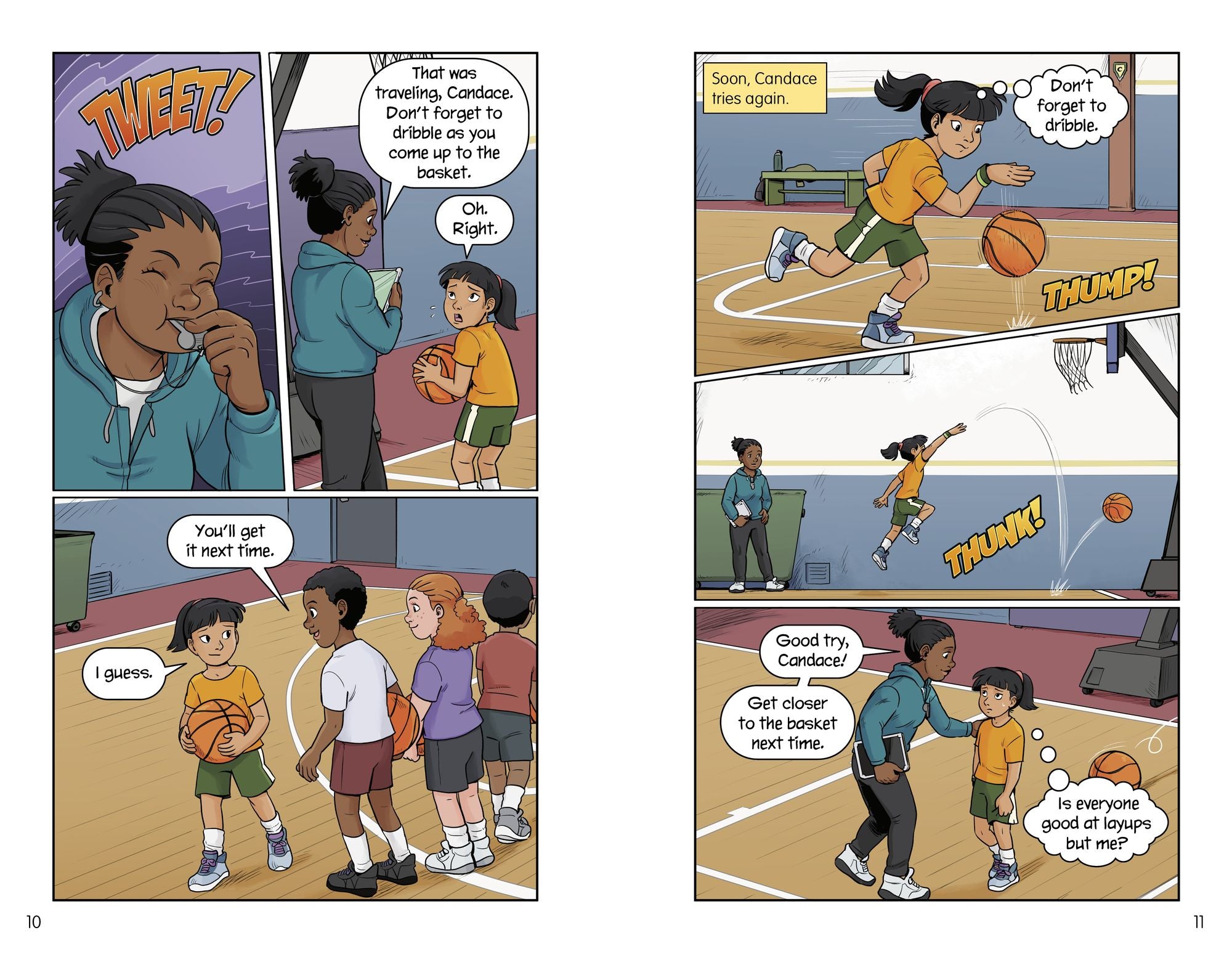 The Lousy Layup: A Basketball Graphic Novel