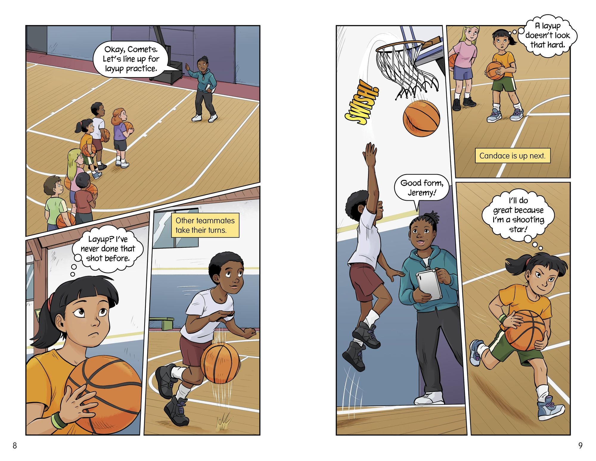 The Lousy Layup: A Basketball Graphic Novel
