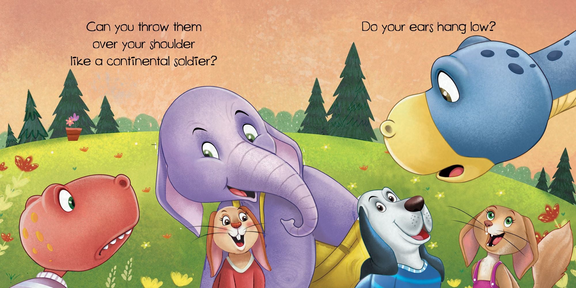 Do Your Ears Hang Low? The Dinos Want to Know