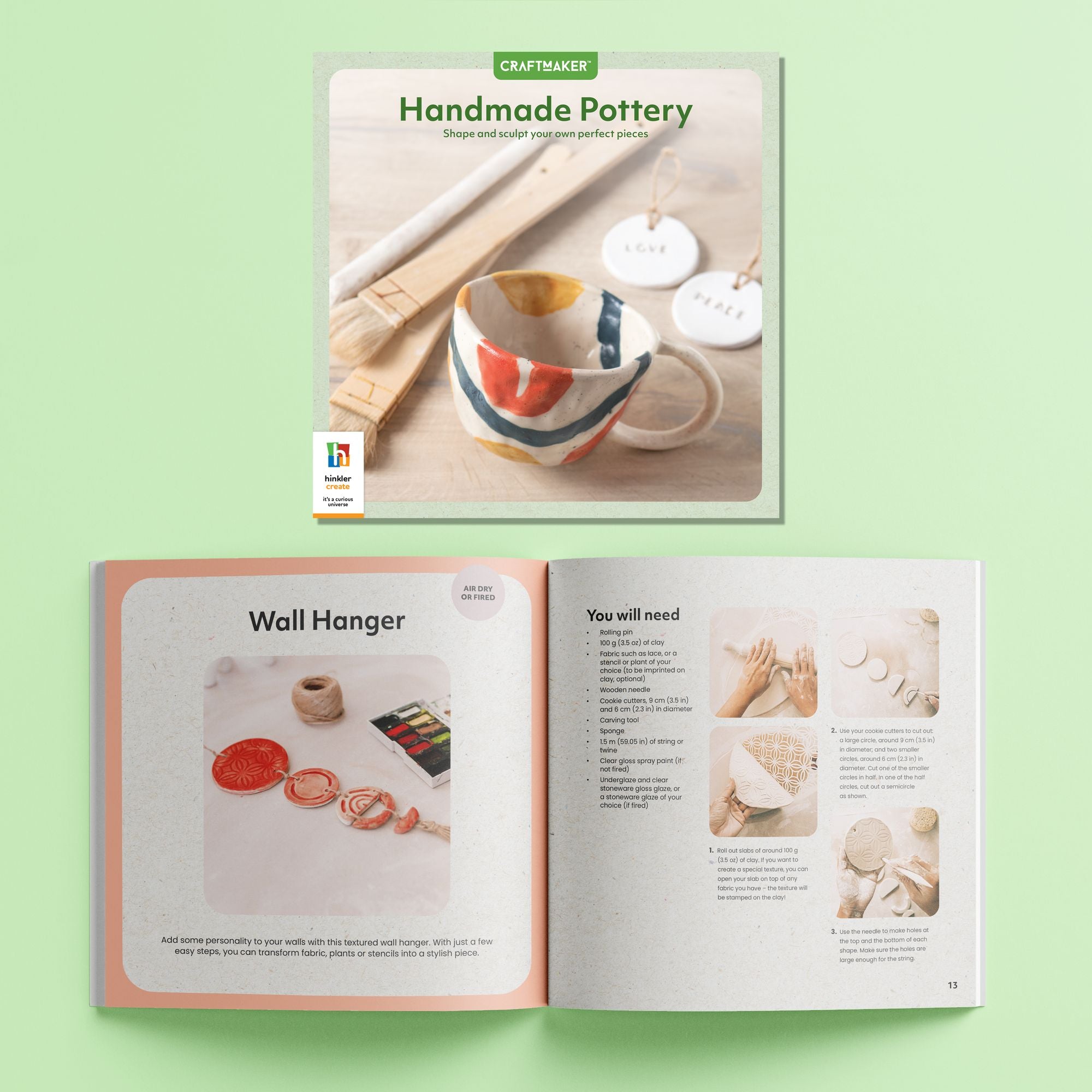Craft Maker Handmade Pottery Kit