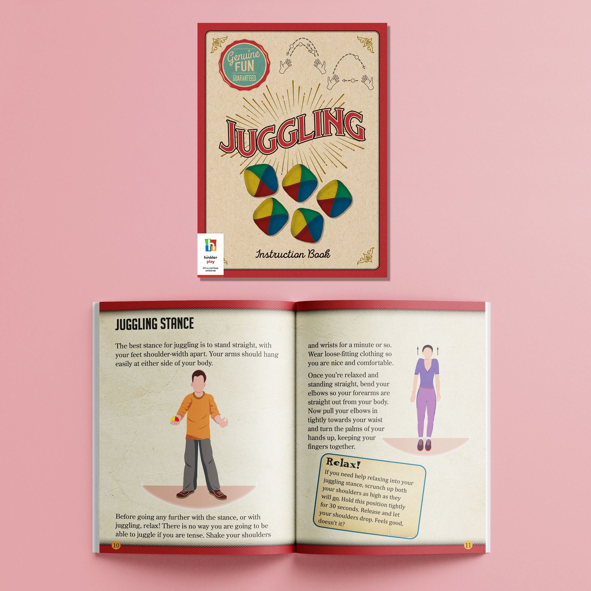 Retro Box Learn Juggling