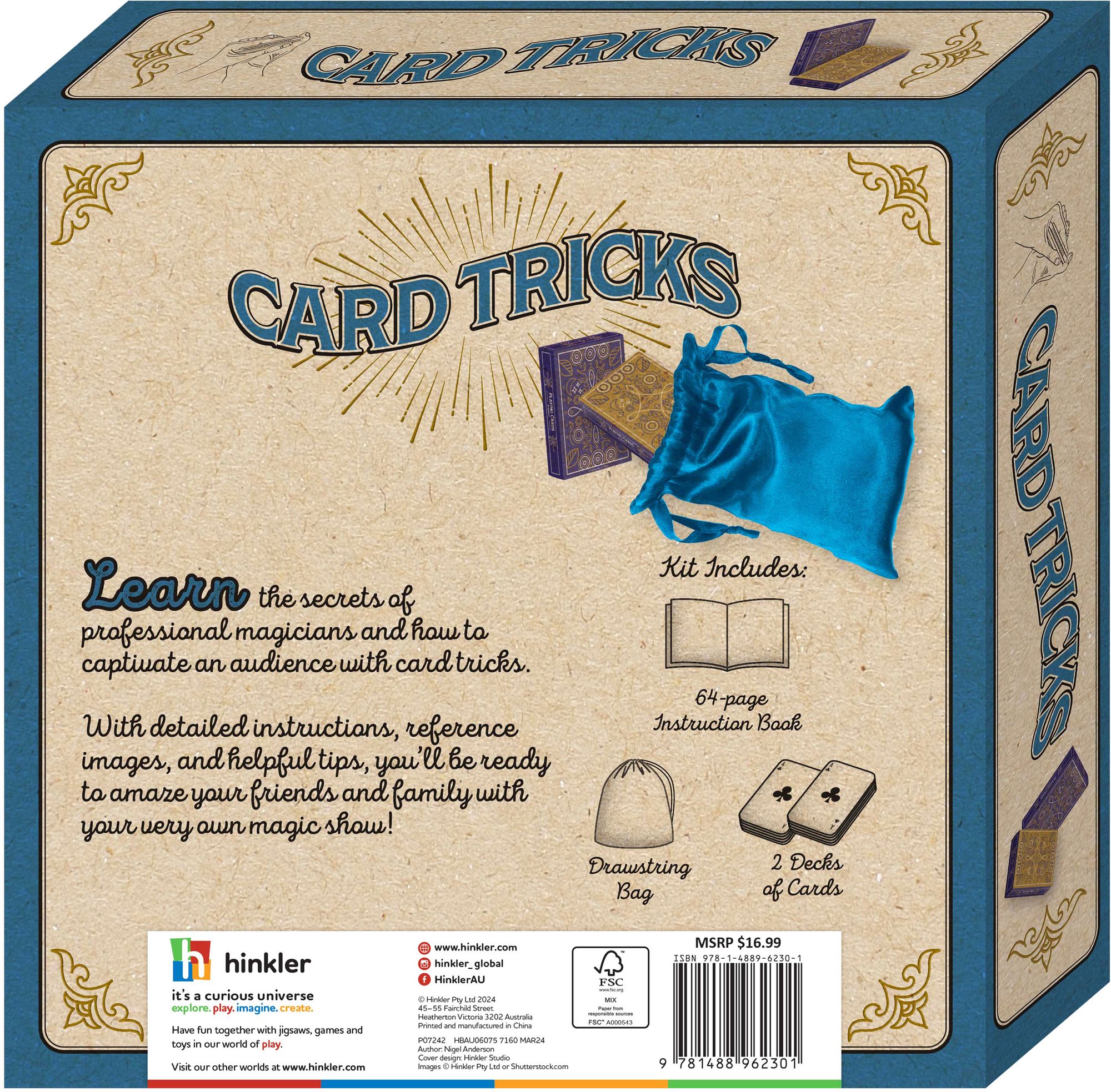 Retro Box Card Tricks