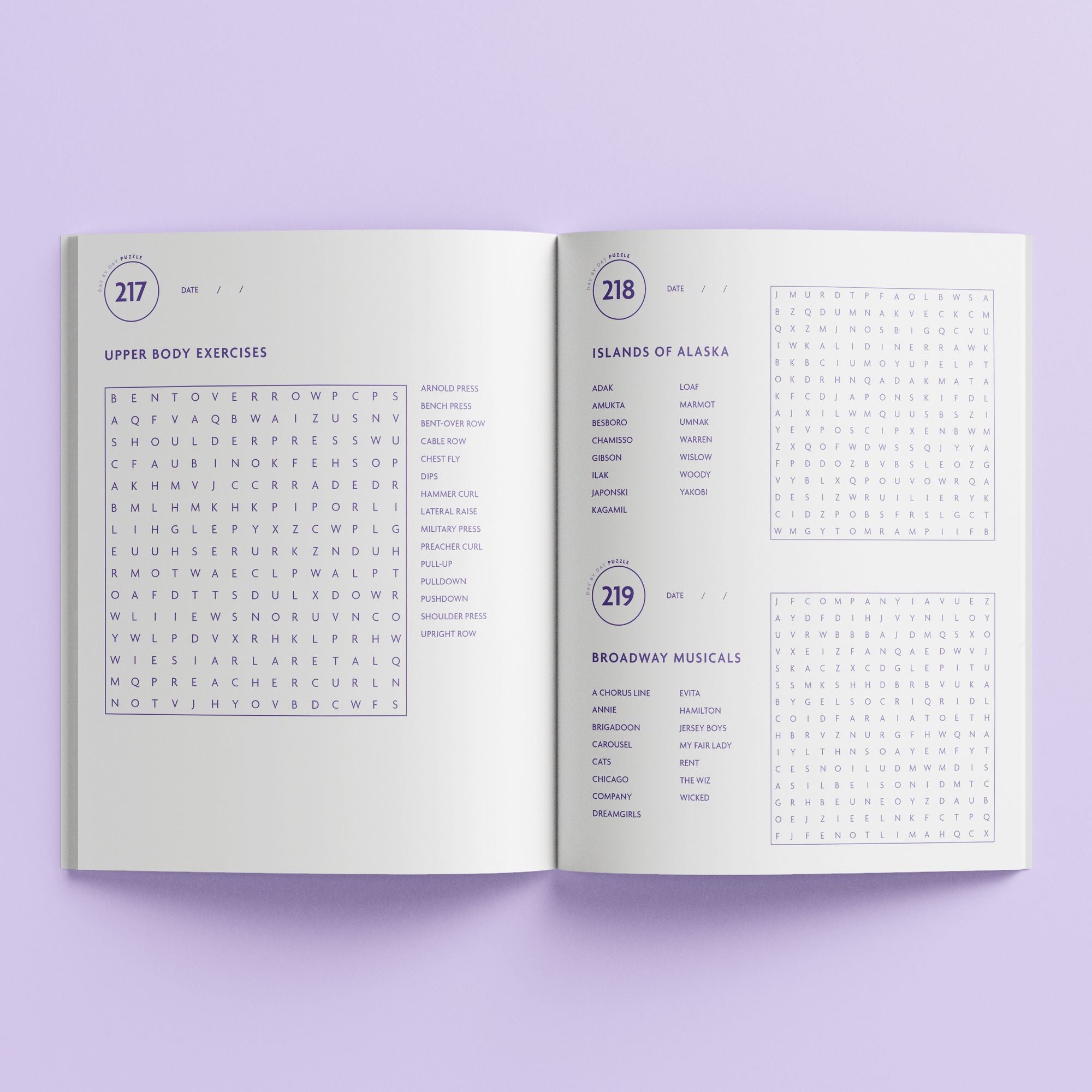 365 Puzzles Word Search