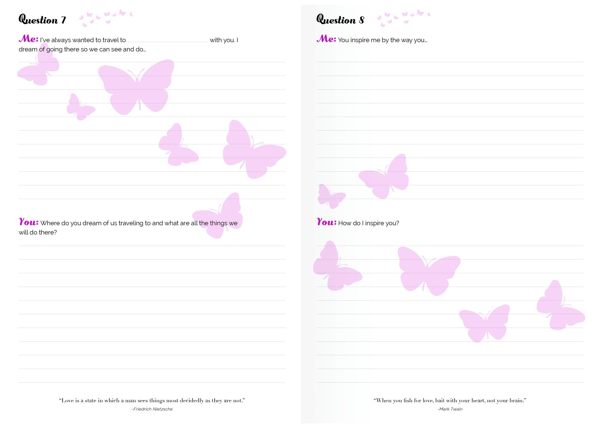 Why I Love You Journal