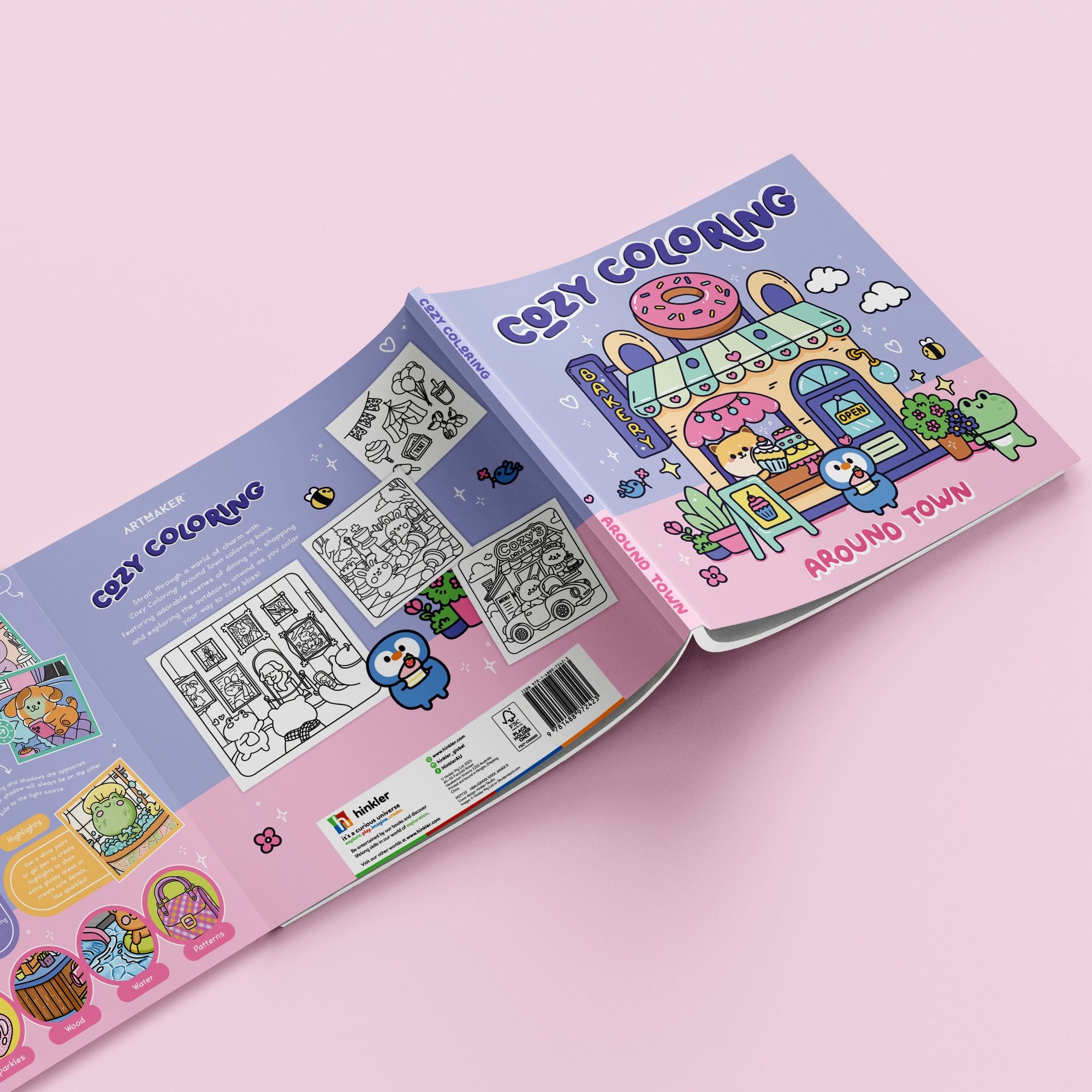 Cozy Coloring Around Town