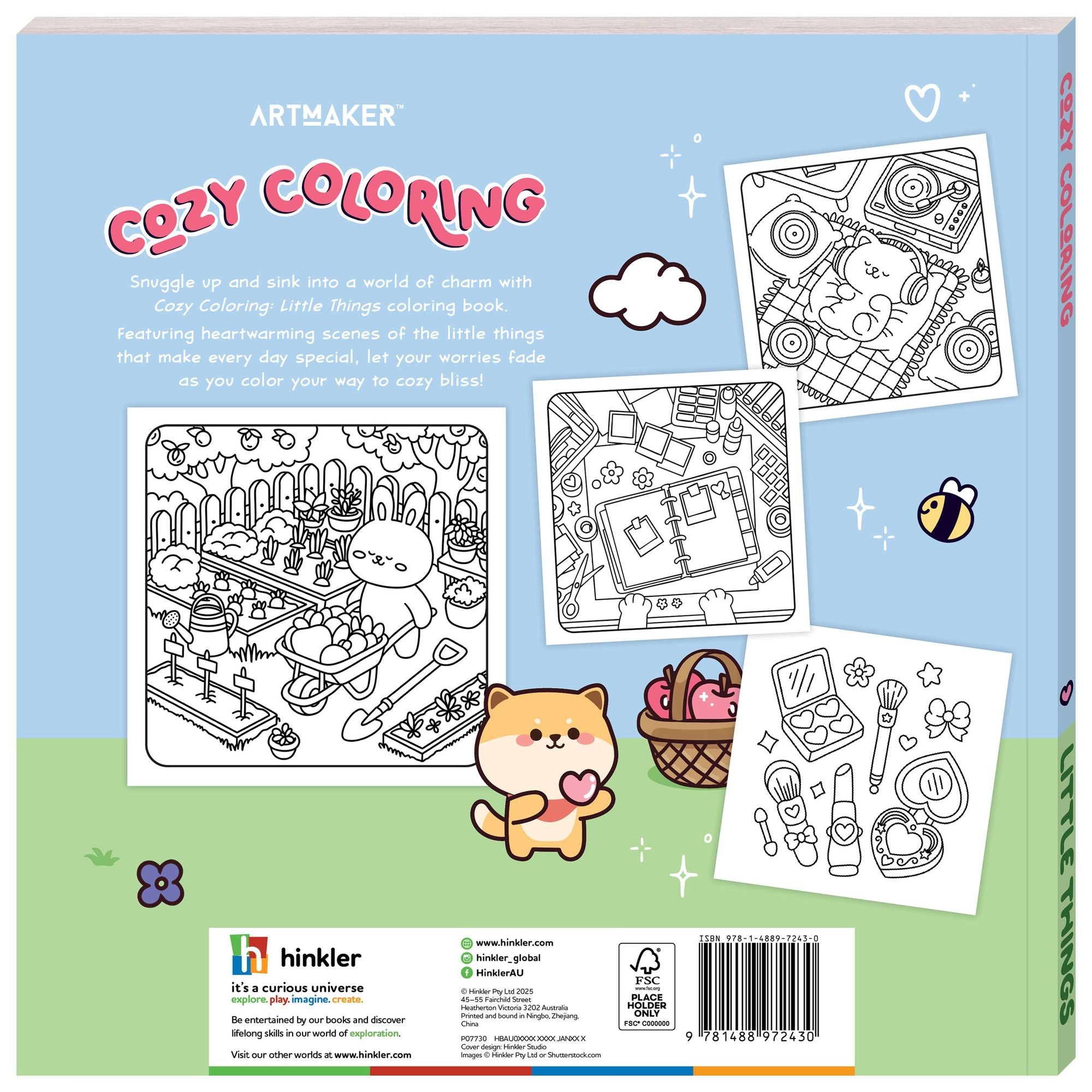 Cozy Coloring Little Things
