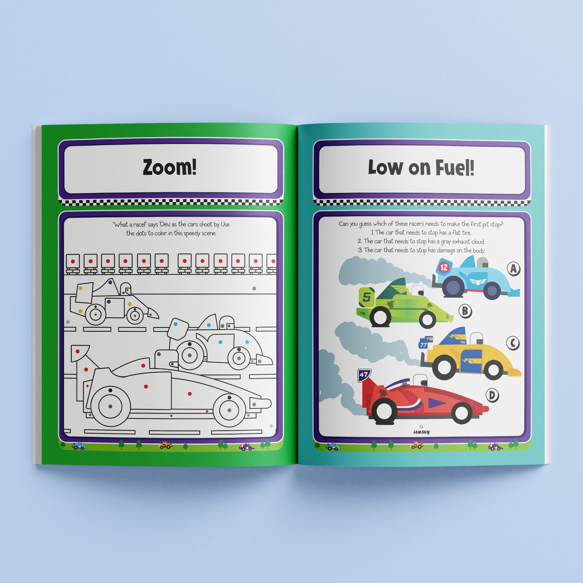 Pull Back & Go Racing Cars