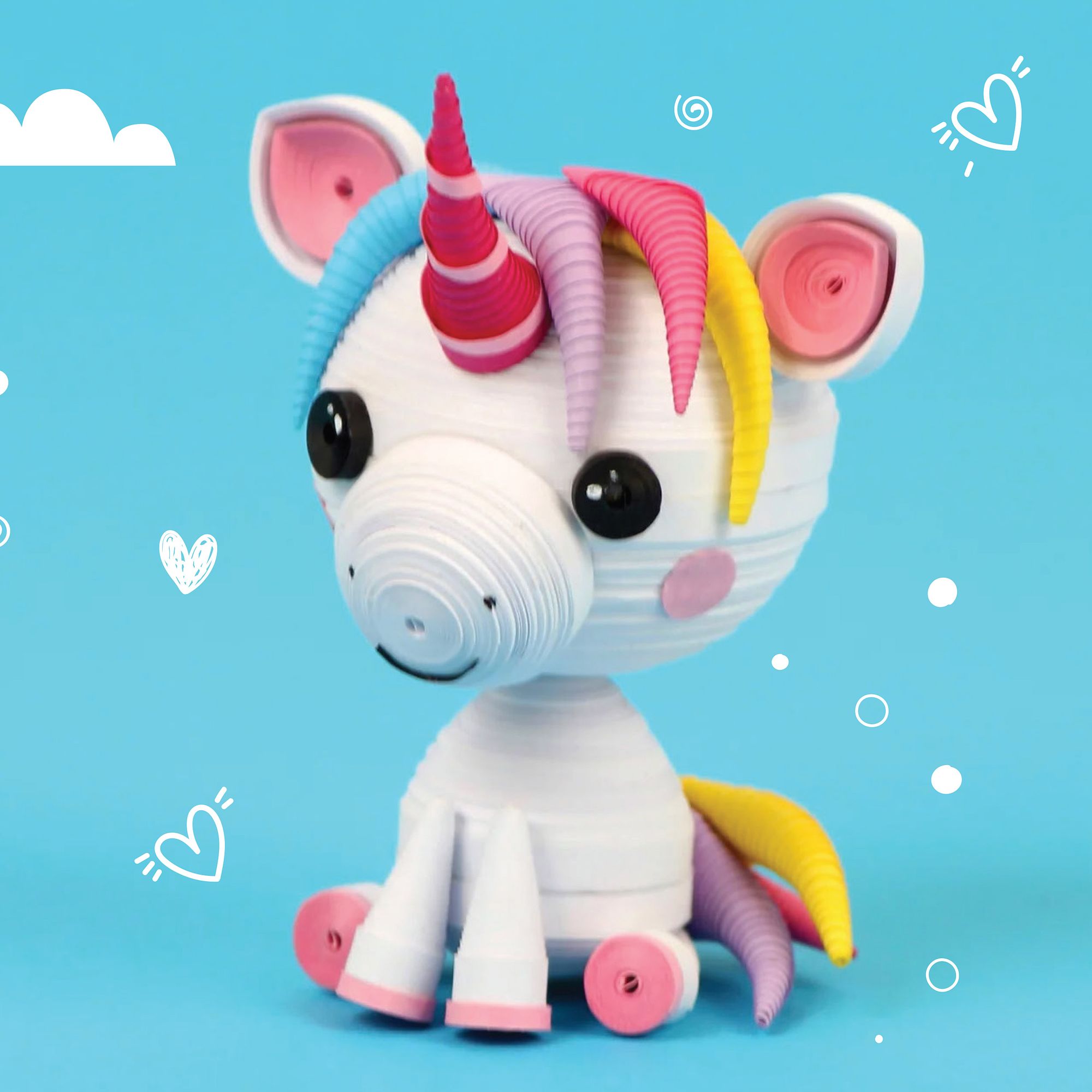 CRAFT MAKER TOO CUTE 3D QUILLI