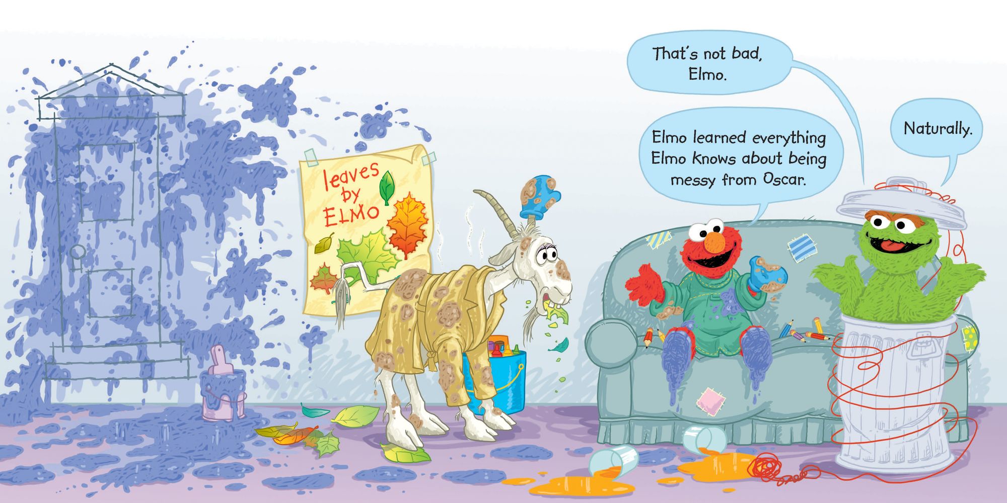 The Messy Alphabet Book!: An ABC Book!