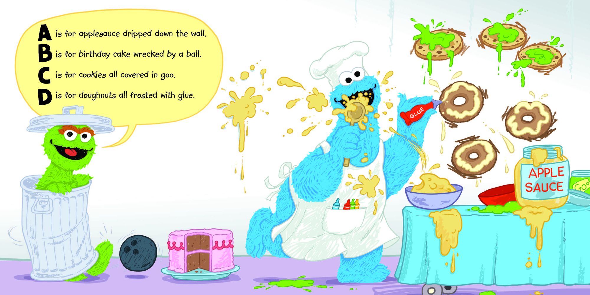 The Messy Alphabet Book!: An ABC Book!