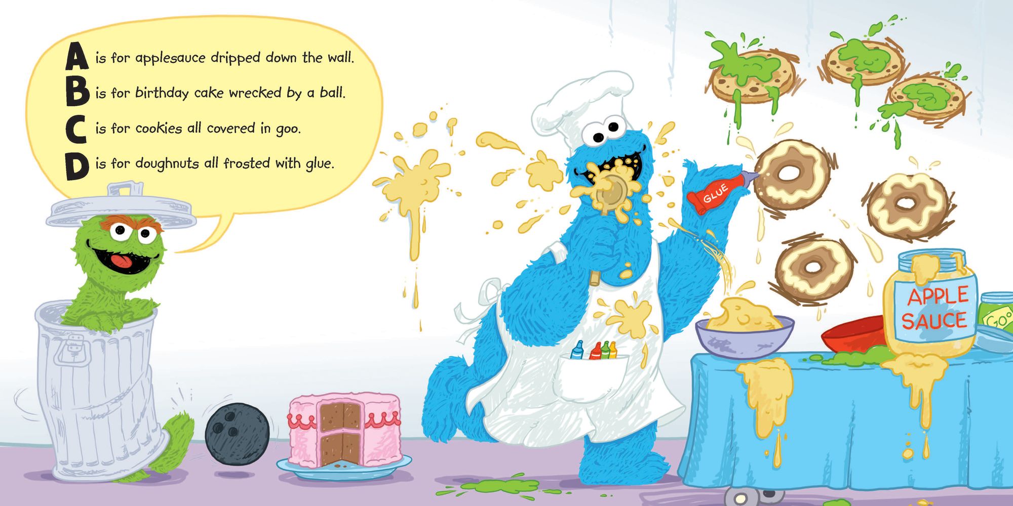 The Messy Alphabet Book!: An ABC Book!