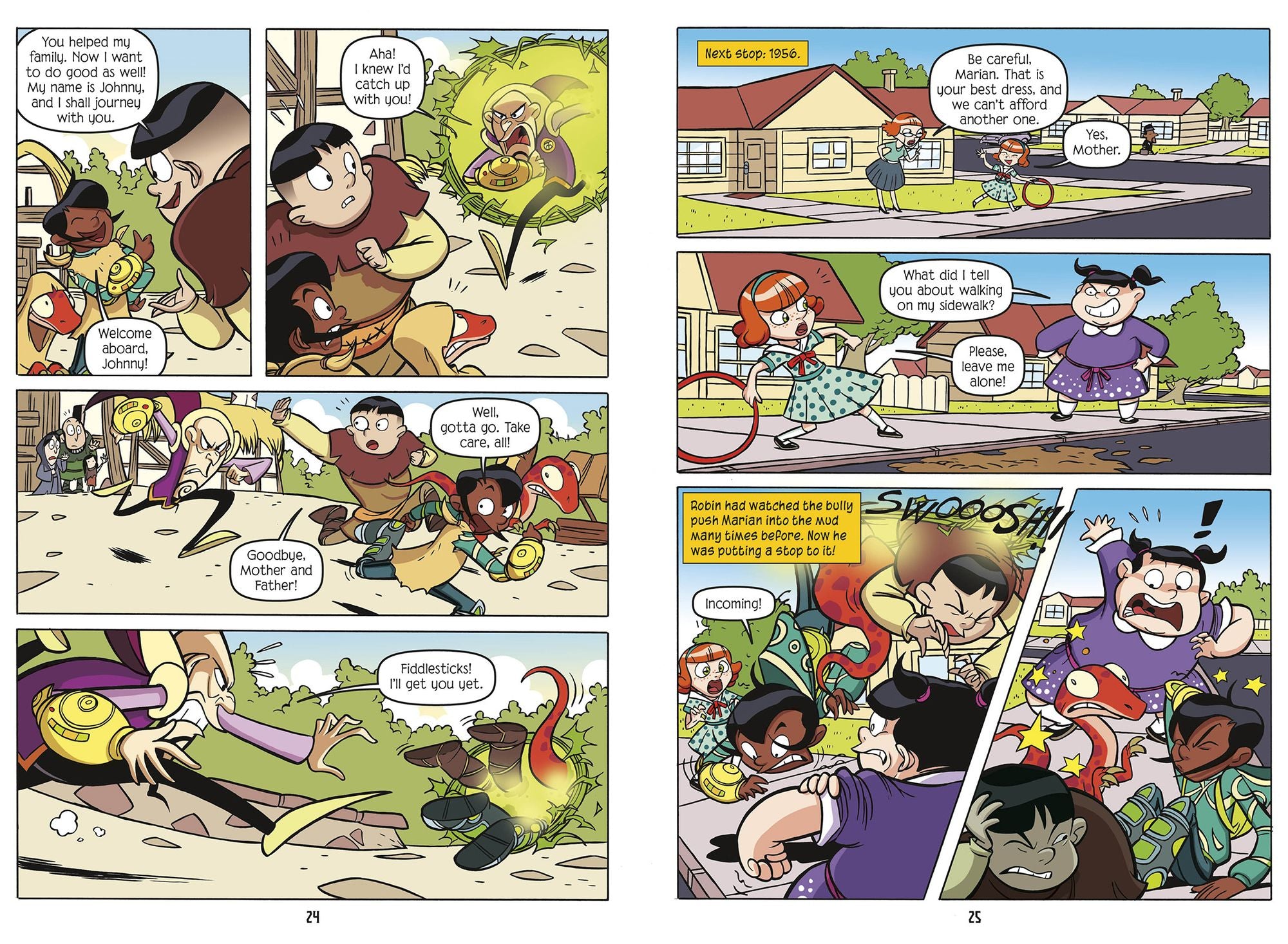 Robin Hood, Time Traveler: A Graphic Novel