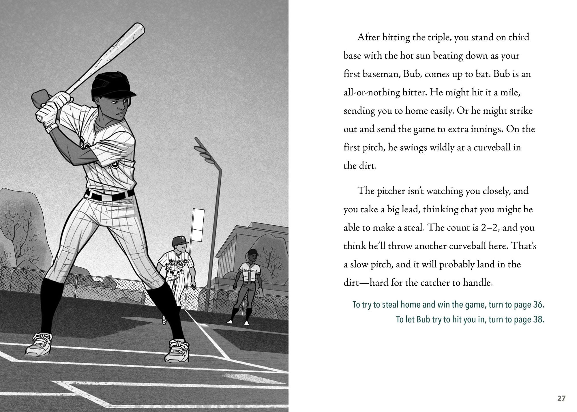 Game Day Baseball: An Interactive Sports Story