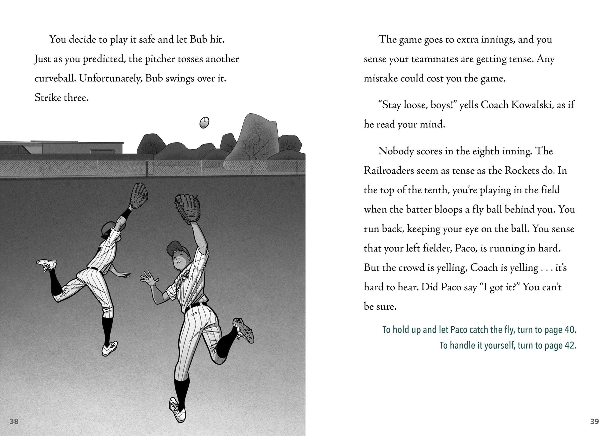 Game Day Baseball: An Interactive Sports Story