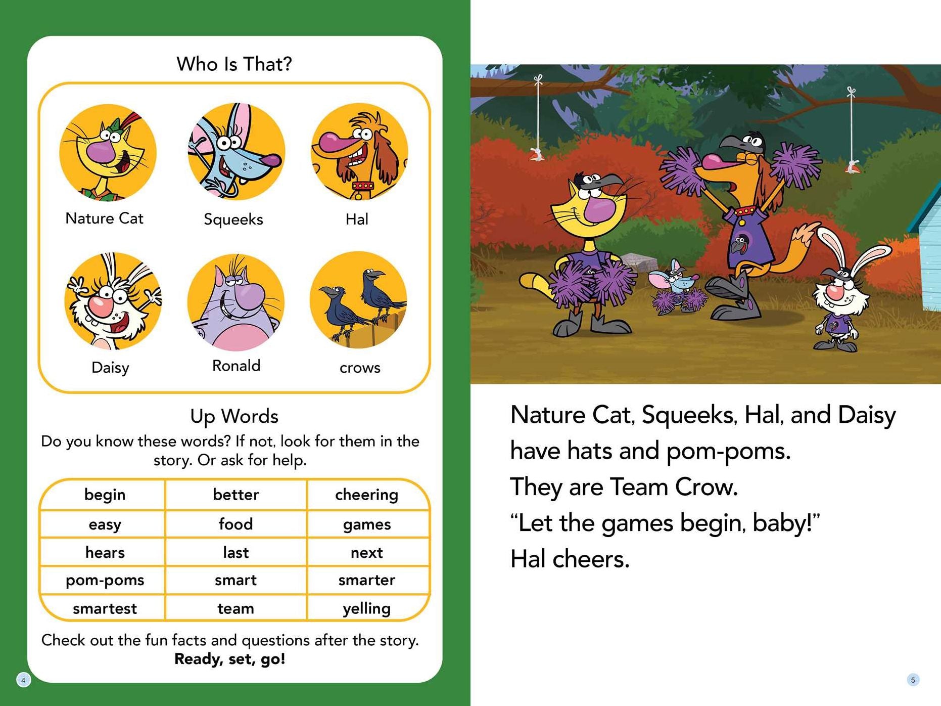 Nature Cat: What Does a Crow Know? (Level Up! Readers): A Beginning Reader Science & Animal Book for Kids Ages 5 to 7