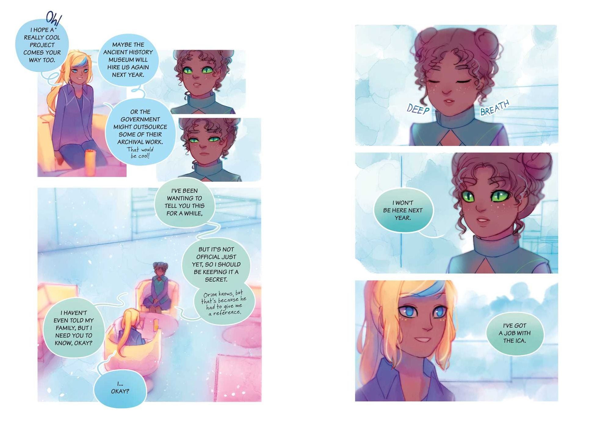 Love and Gravity: A Graphic Novel (Always Human, #2)