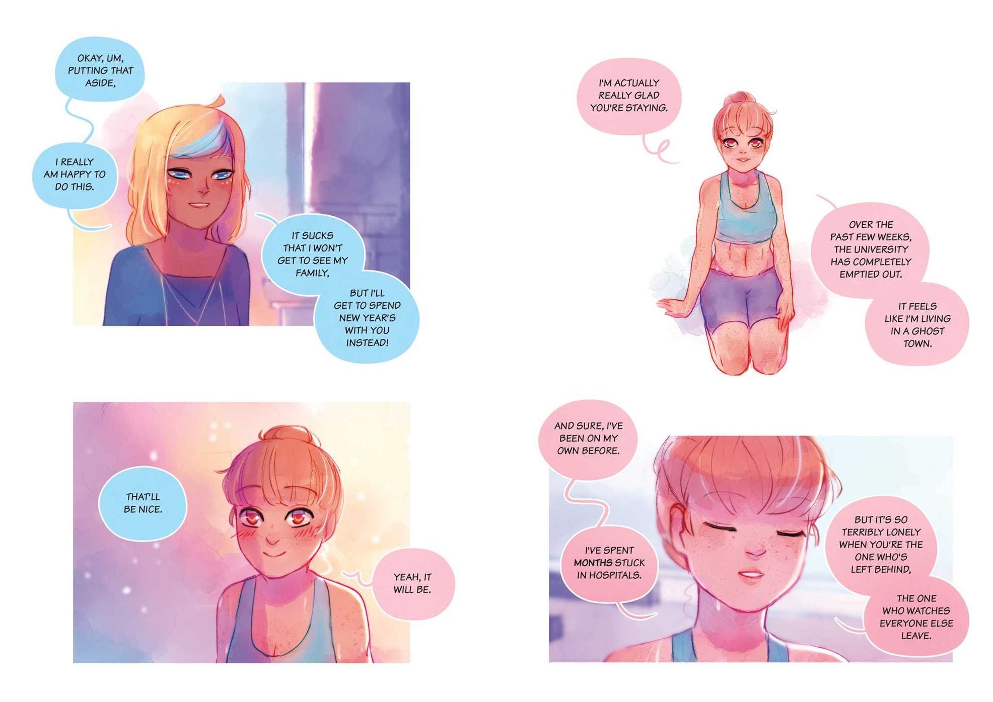 Love and Gravity: A Graphic Novel (Always Human, #2)