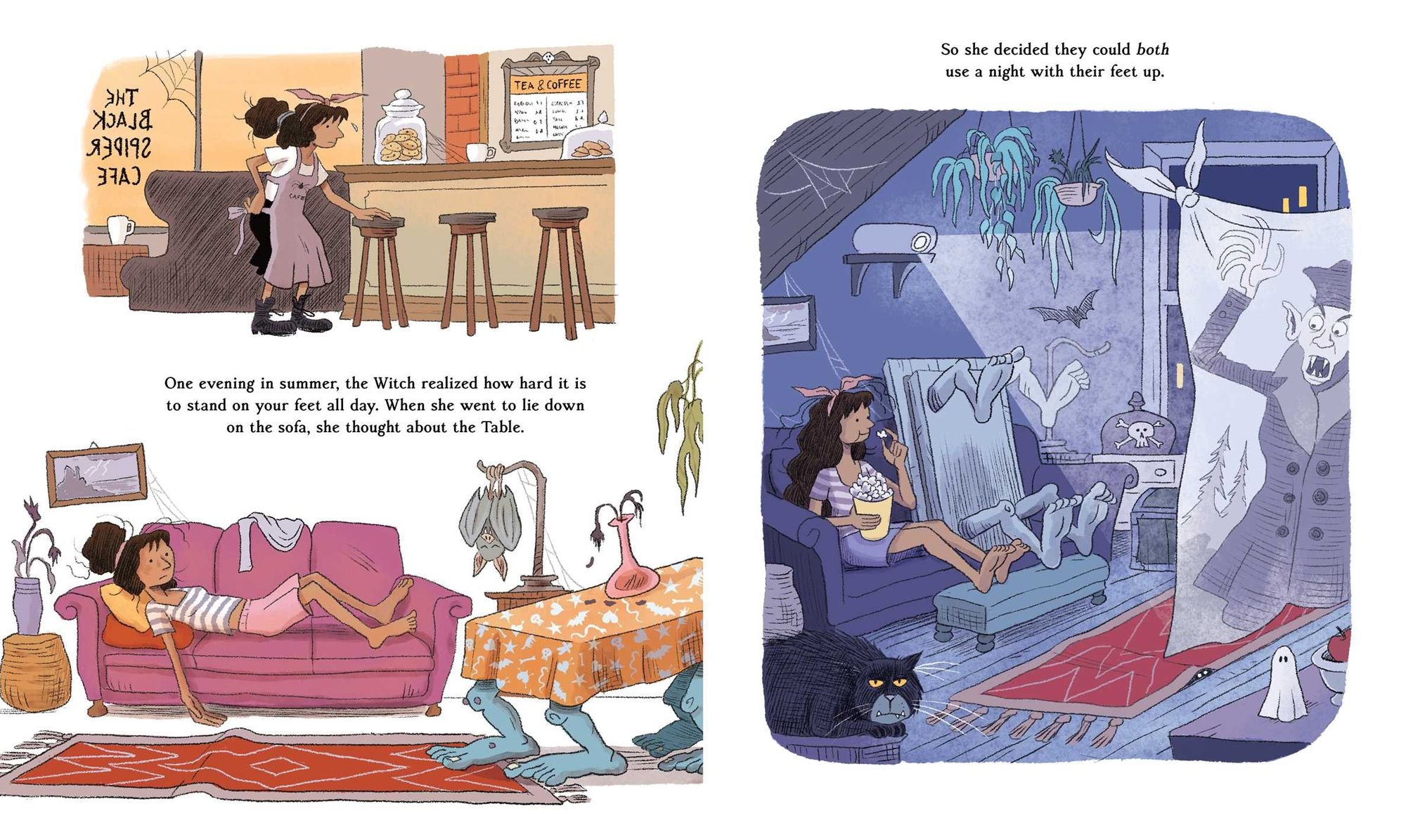 The Witch's Table (A Funny, Magical Picture Book for Kids)