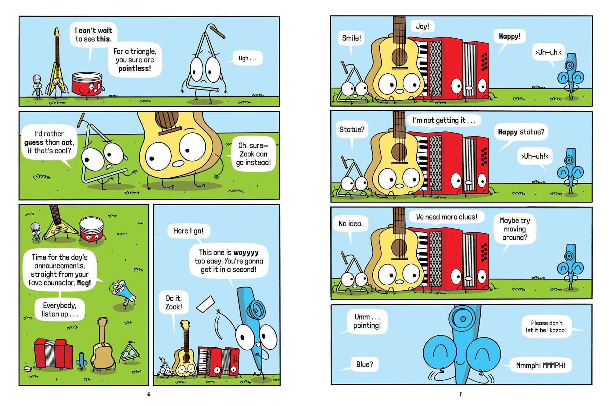 Band Camp! 3: In the Spotlight (Band Camp! #3)(A Funny, Musical Graphic Novel Series about Summer Adventures and Making New Friends for Kids Ages 6-9)