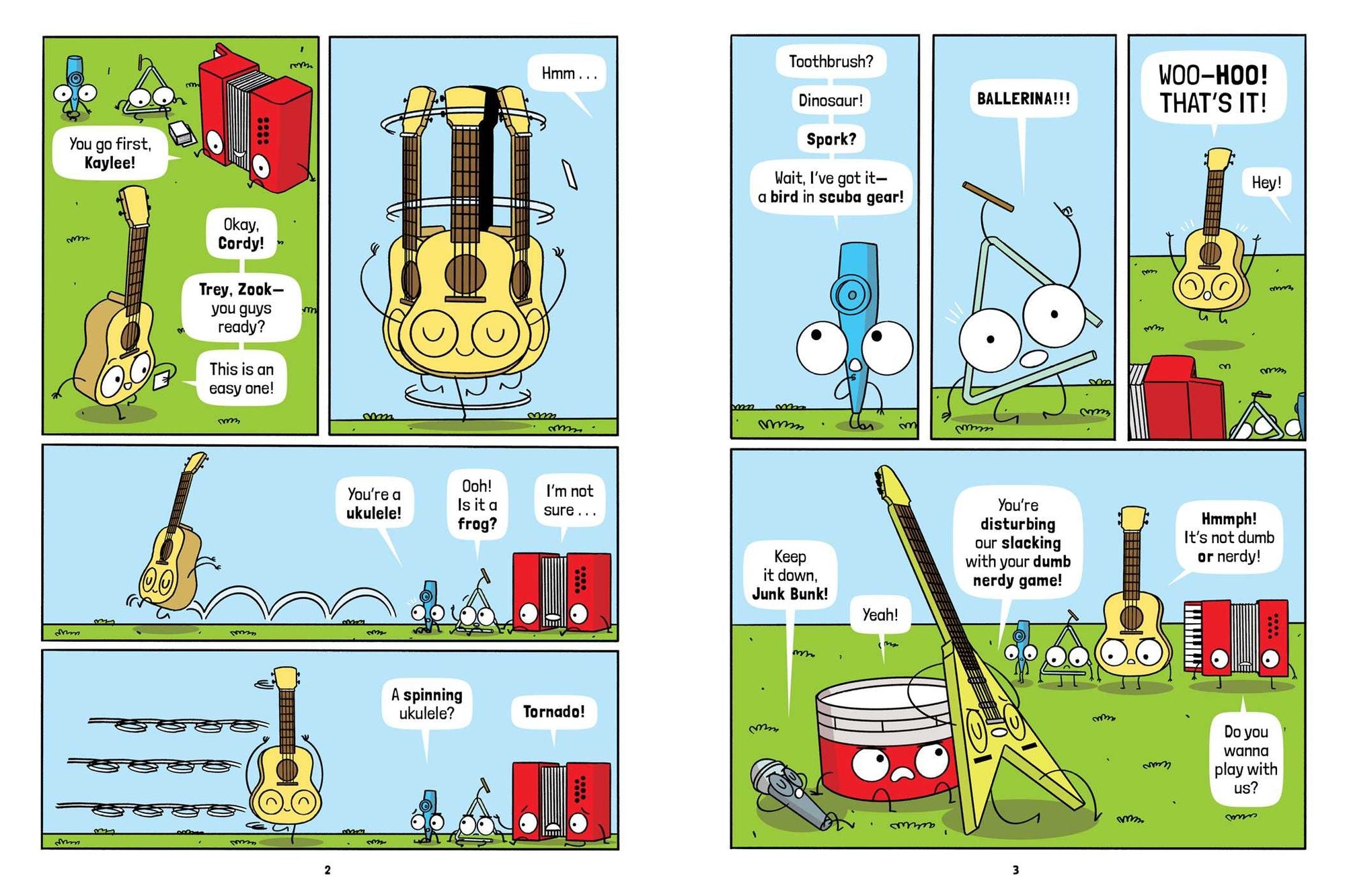 Band Camp! 3: In the Spotlight (Band Camp! #3)(A Funny, Musical Graphic Novel Series about Summer Adventures and Making New Friends for Kids Ages 6-9)