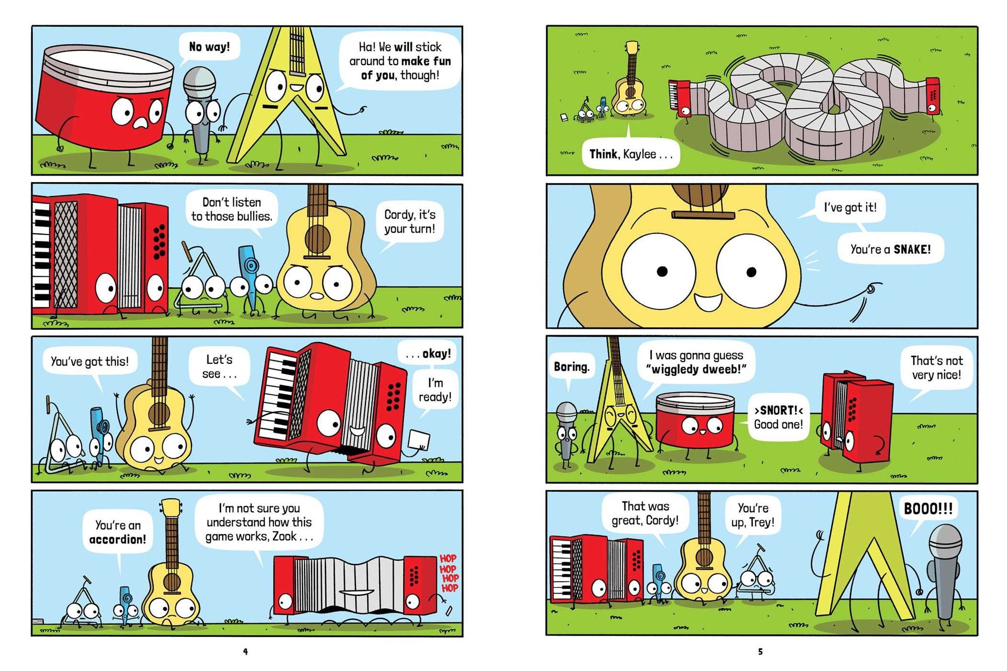 Band Camp! 3: In the Spotlight (Band Camp! #3)(A Funny, Musical Graphic Novel Series about Summer Adventures and Making New Friends for Kids Ages 6-9)