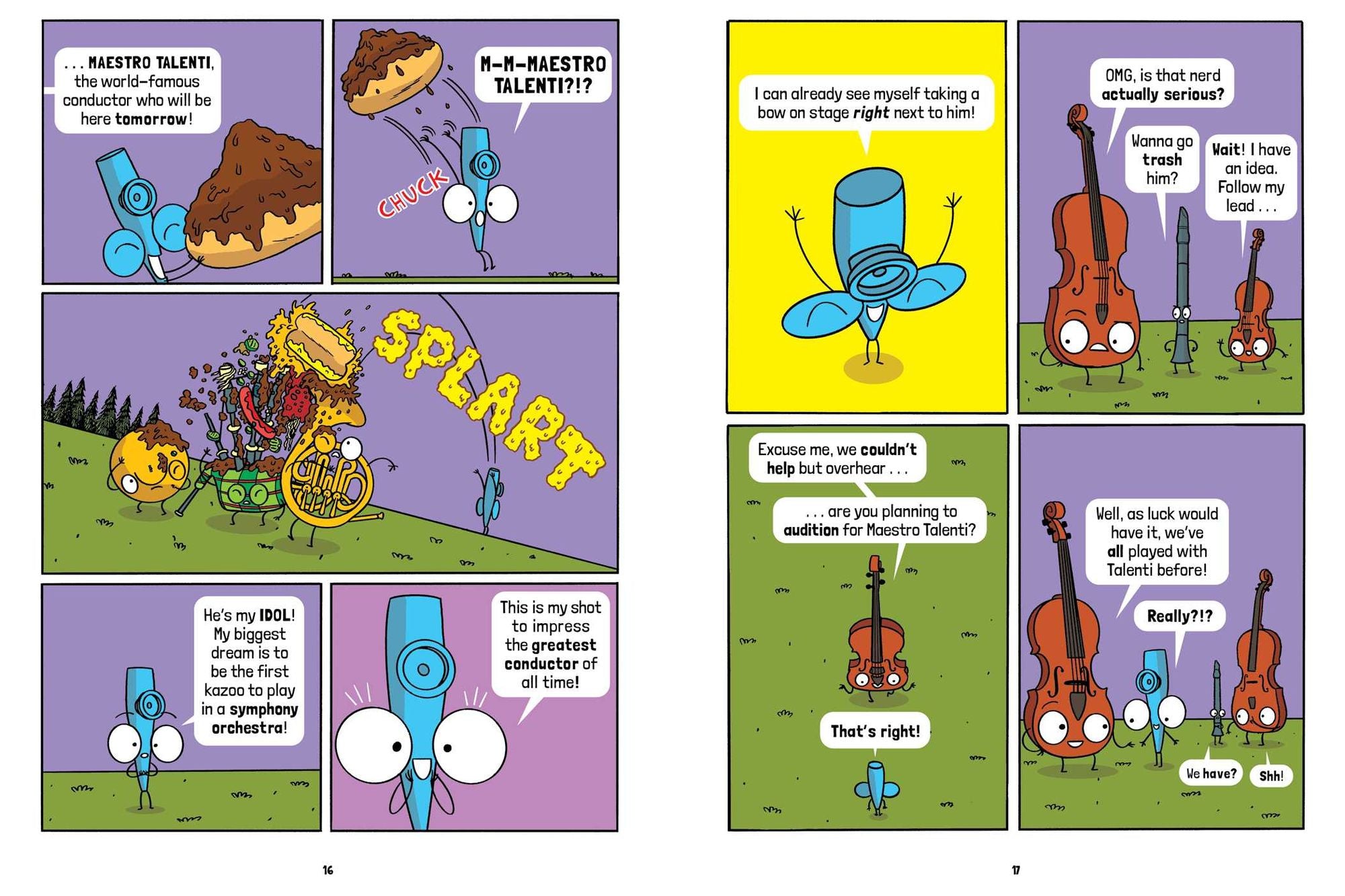 Band Camp! 4: The Big Audition (Band Camp! #4)(A Little Bee Graphic Novel Series for Kids)