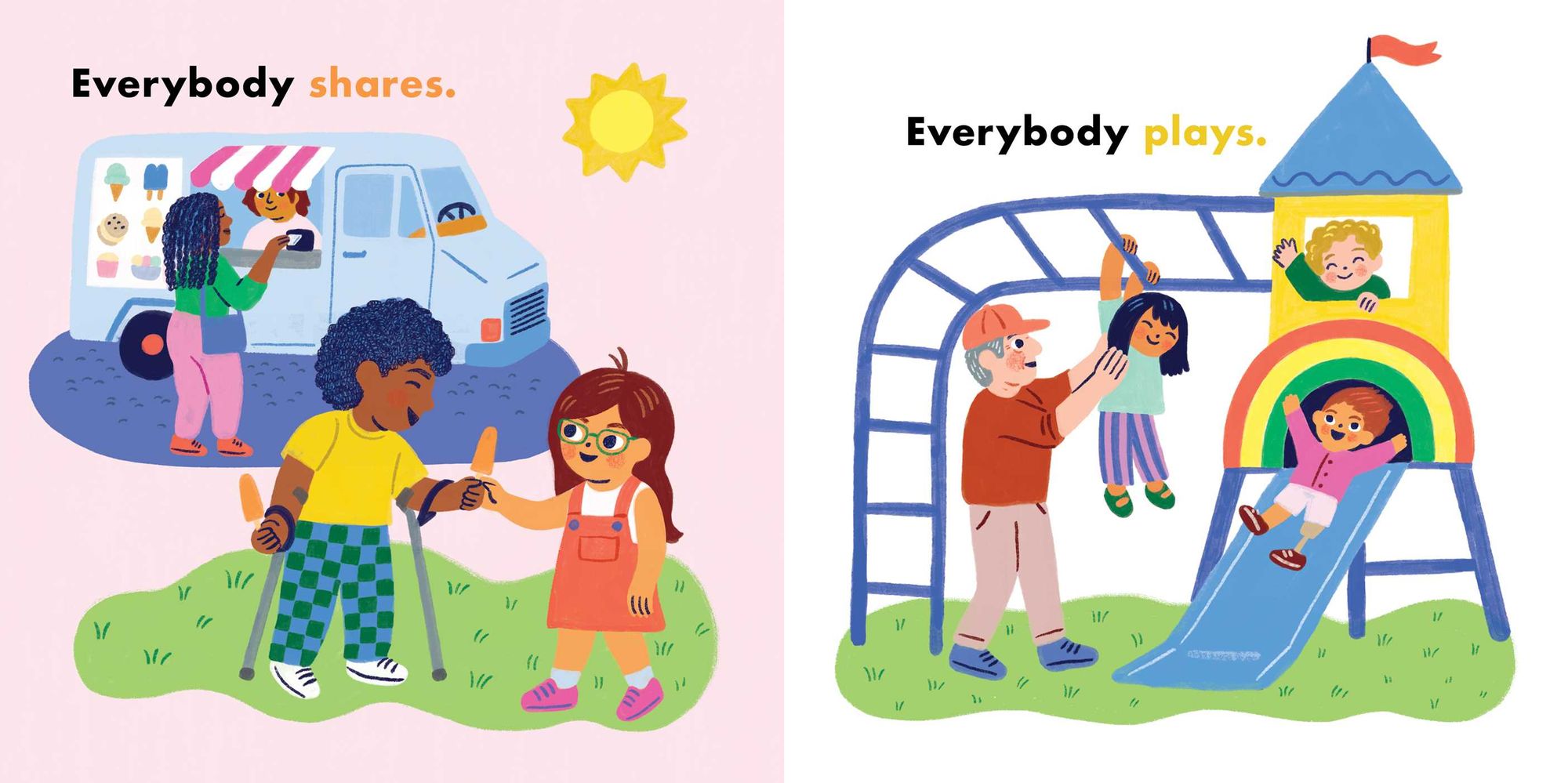 We're All in This Together (A Little Bee Books Board Book for Toddlers)