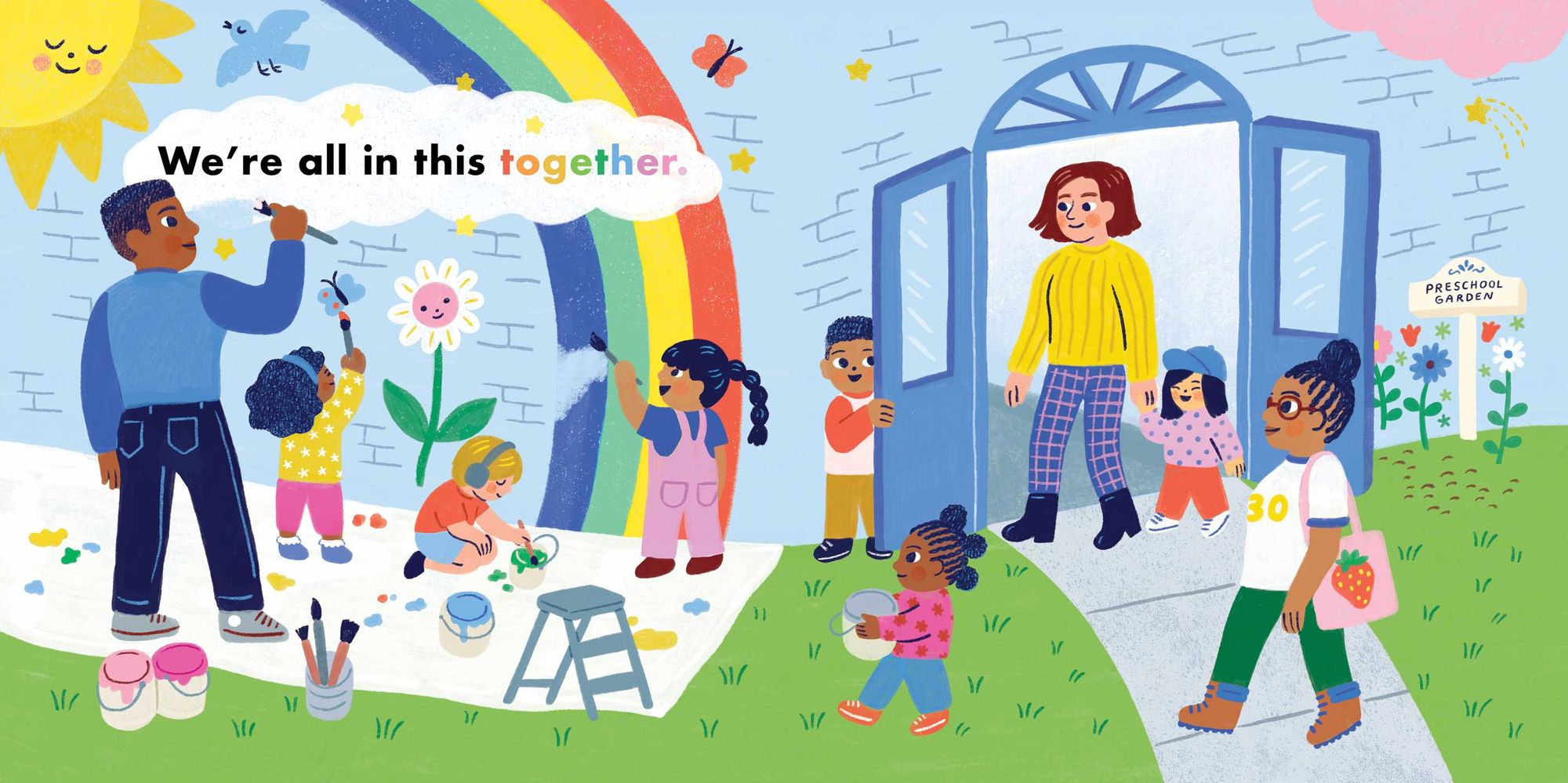 We're All in This Together (A Little Bee Books Board Book for Toddlers)