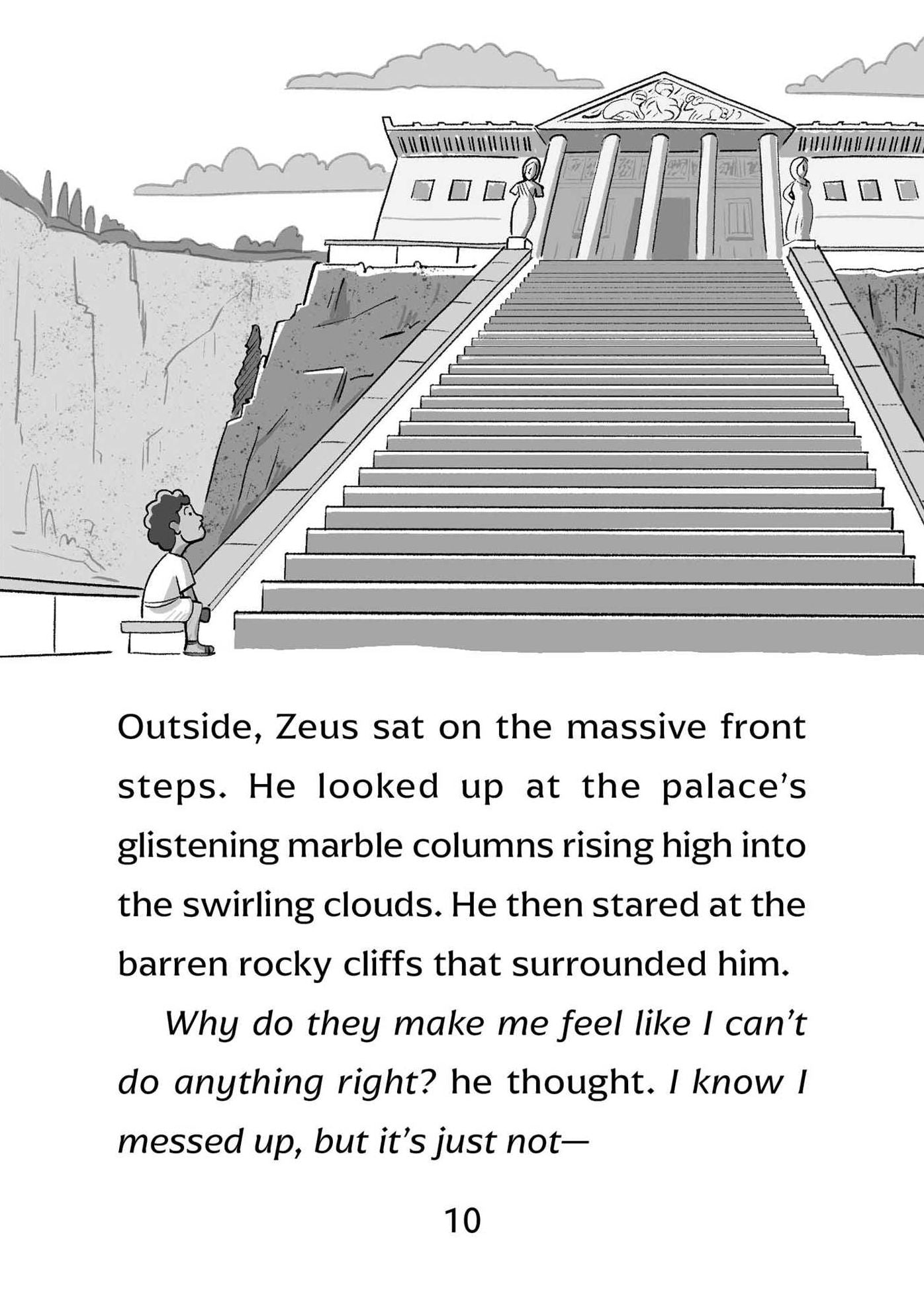 Little Olympians: 4 books in 1! (A Chapter Book Series about Little Greek Gods)