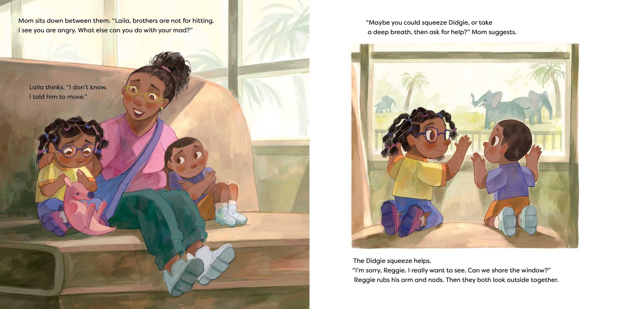 Brothers Are Not for Hitting (A Kind and Caring Kids Picture Book Series for Kids)