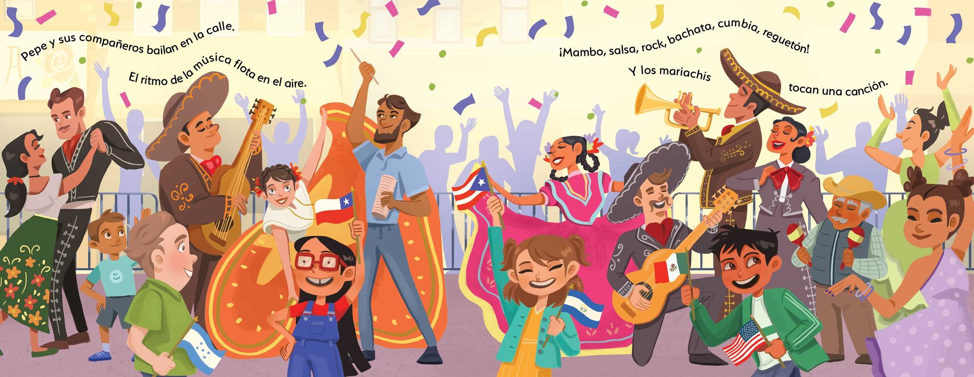 Pepe y el desfile (un libro ilustrado para niños sobre la celebración del Día de la Hispanidad) (Pepe and the Parade) (Spanish Edition)